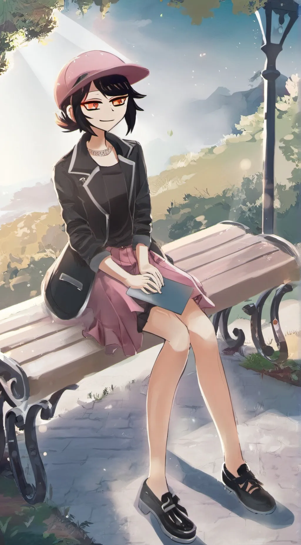 ai character: ashley(leyley) background