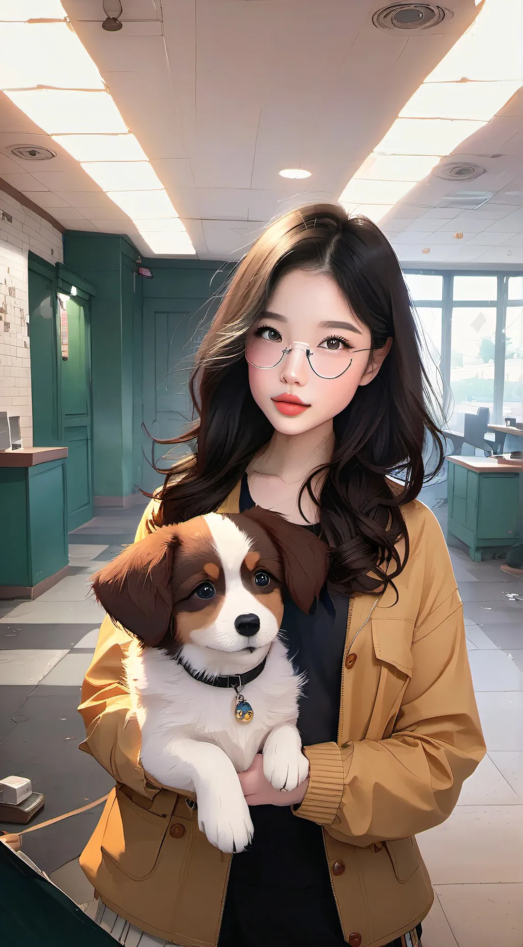 ai character: Rose  background