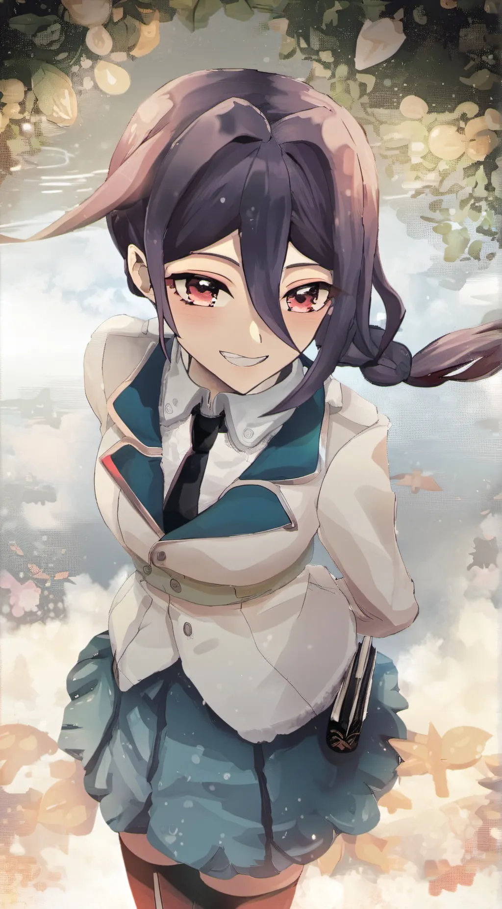 ai character: kokichi background