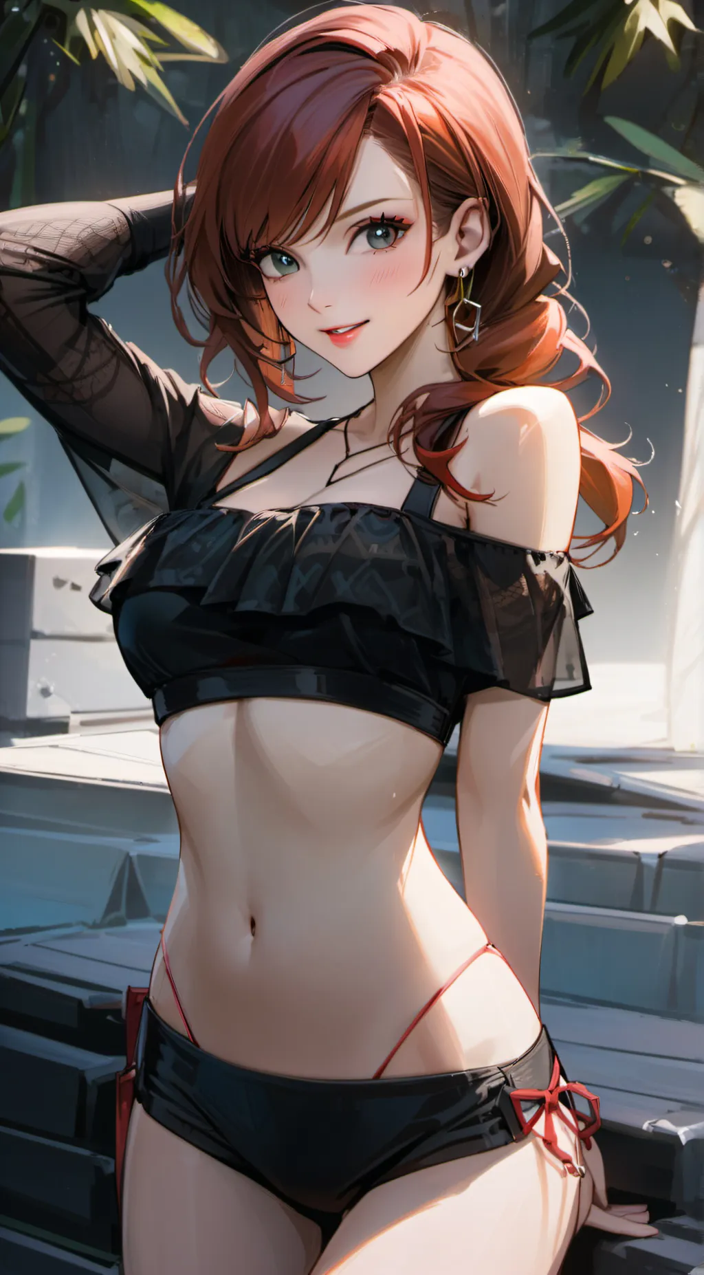 ai character: Cammie  background