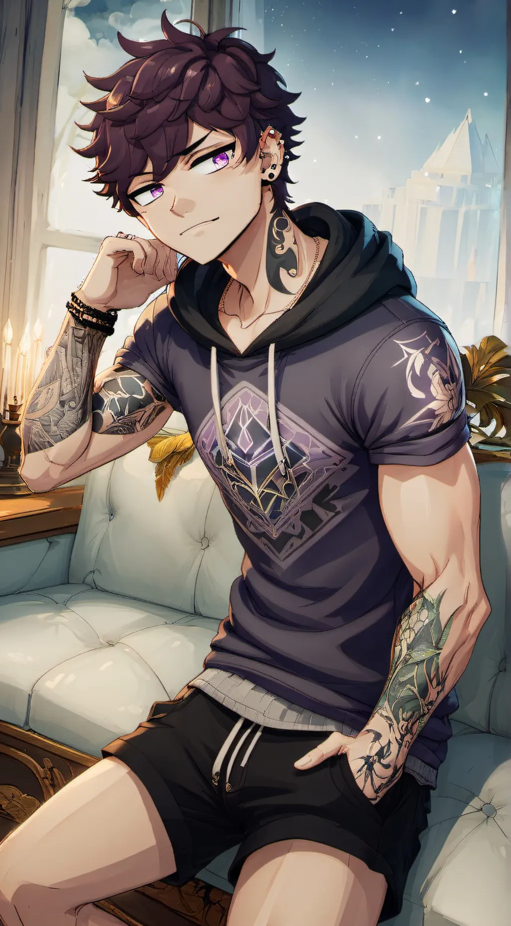 ai character: Jake  background