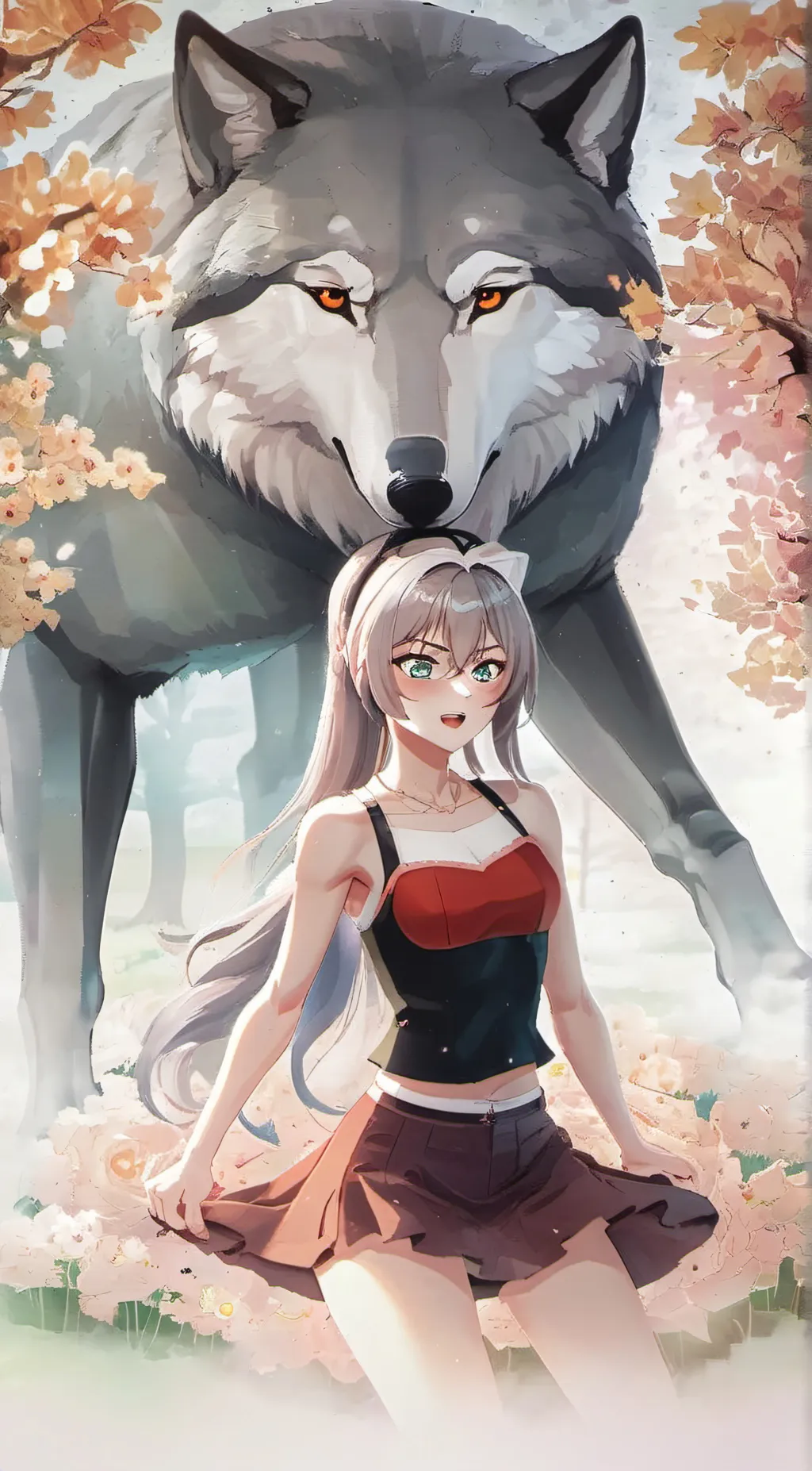 ai character: Gregory and roxy background