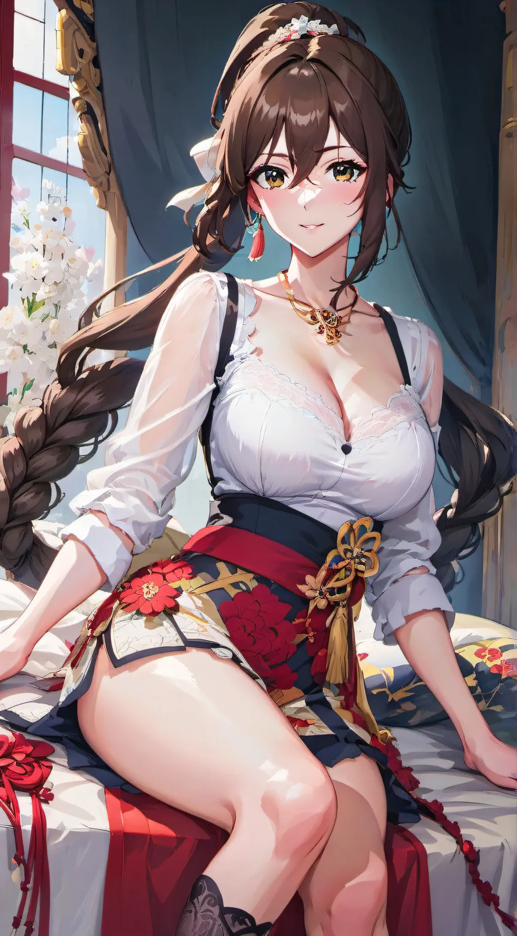 ai character: Akari background