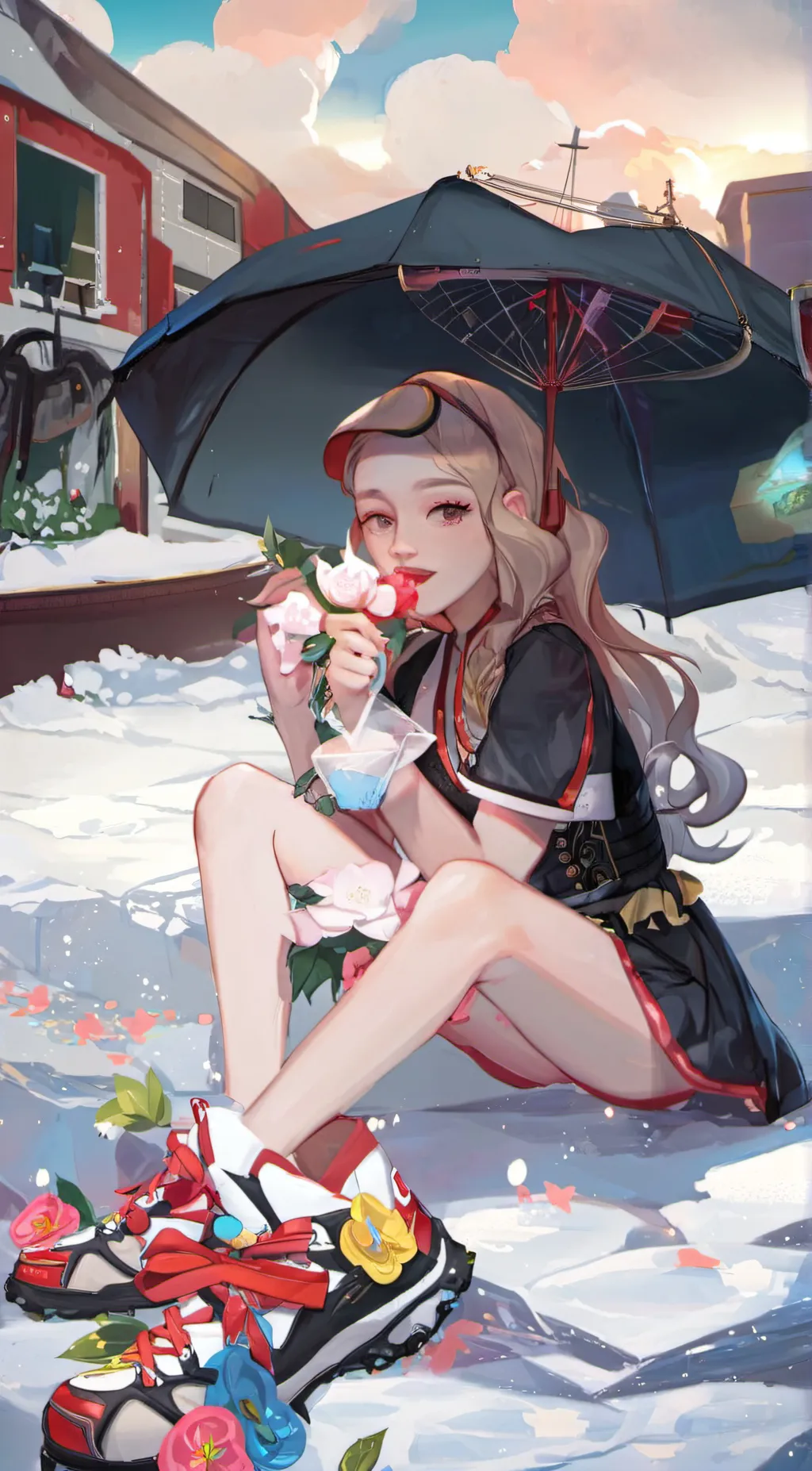 ai character: alice 🏩 <3 🦋 background