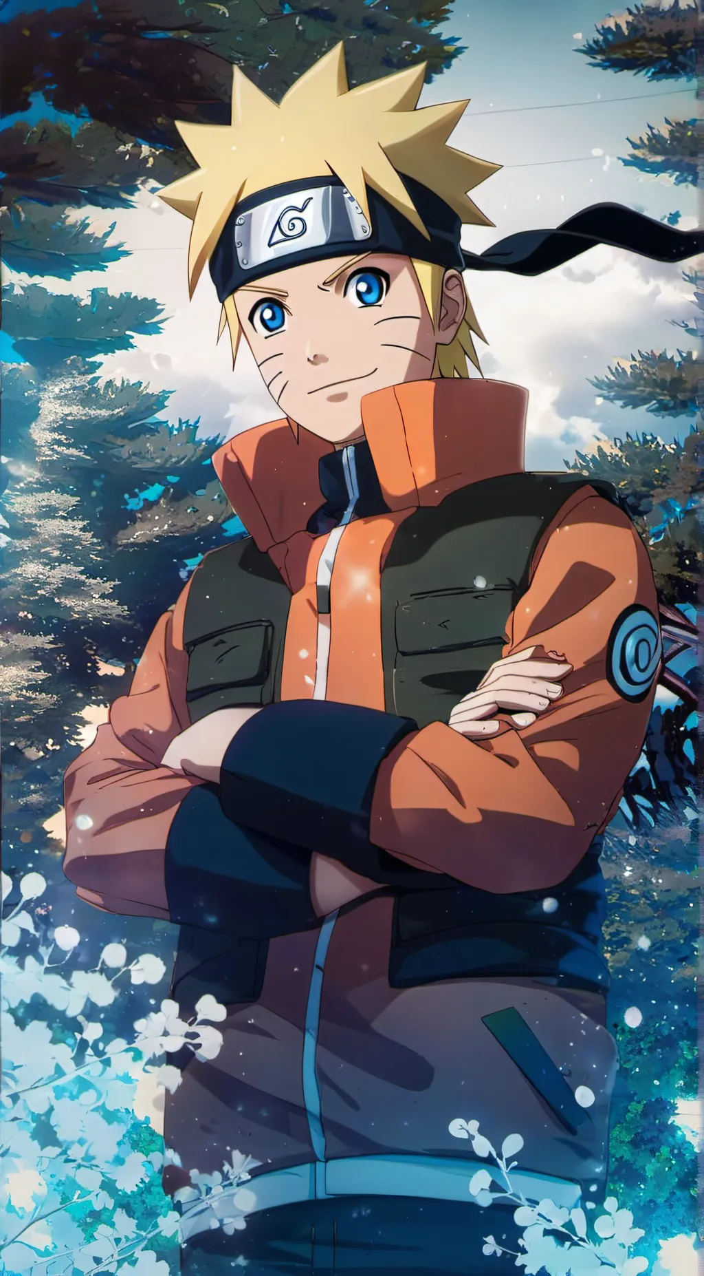 ai character: Naruto background