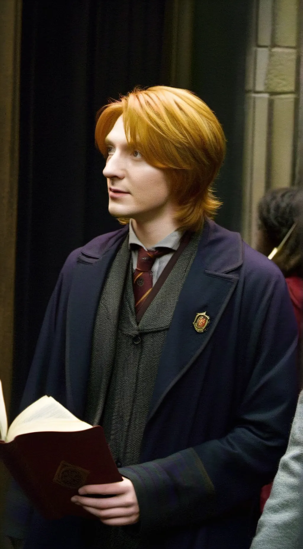 ai character: George Weasley  background