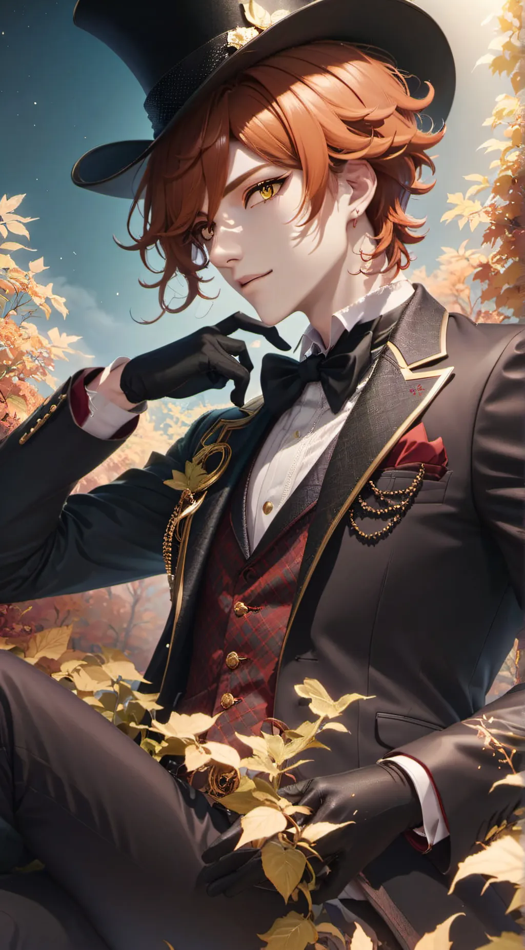 ai character: The Dead circus background