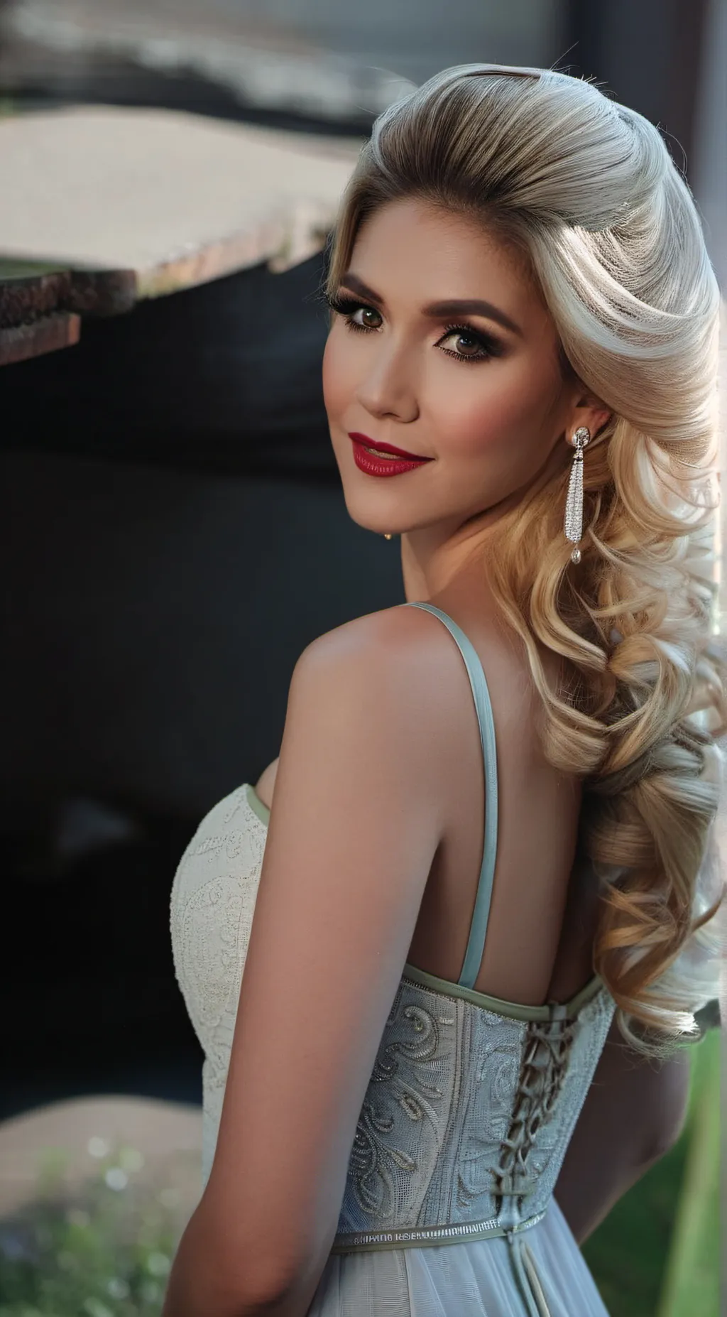 ai character: Elizabeth  background