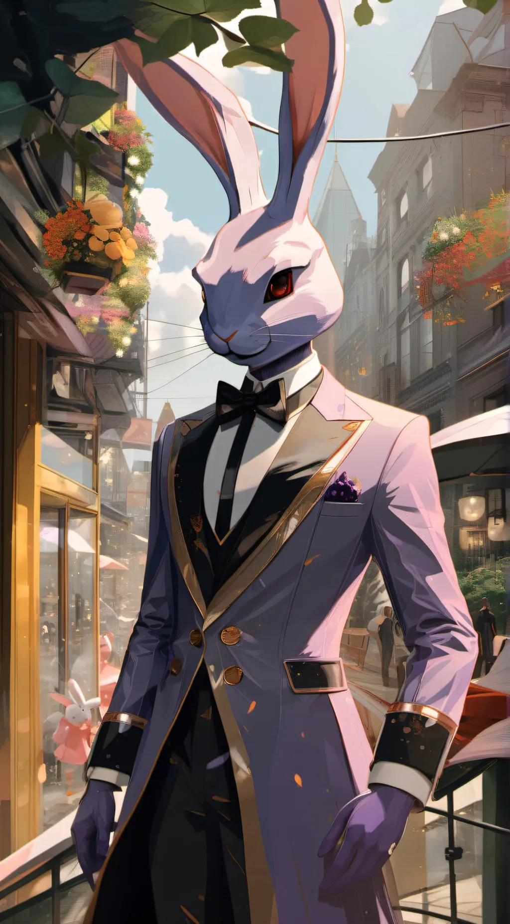 ai character: jax from tadc background