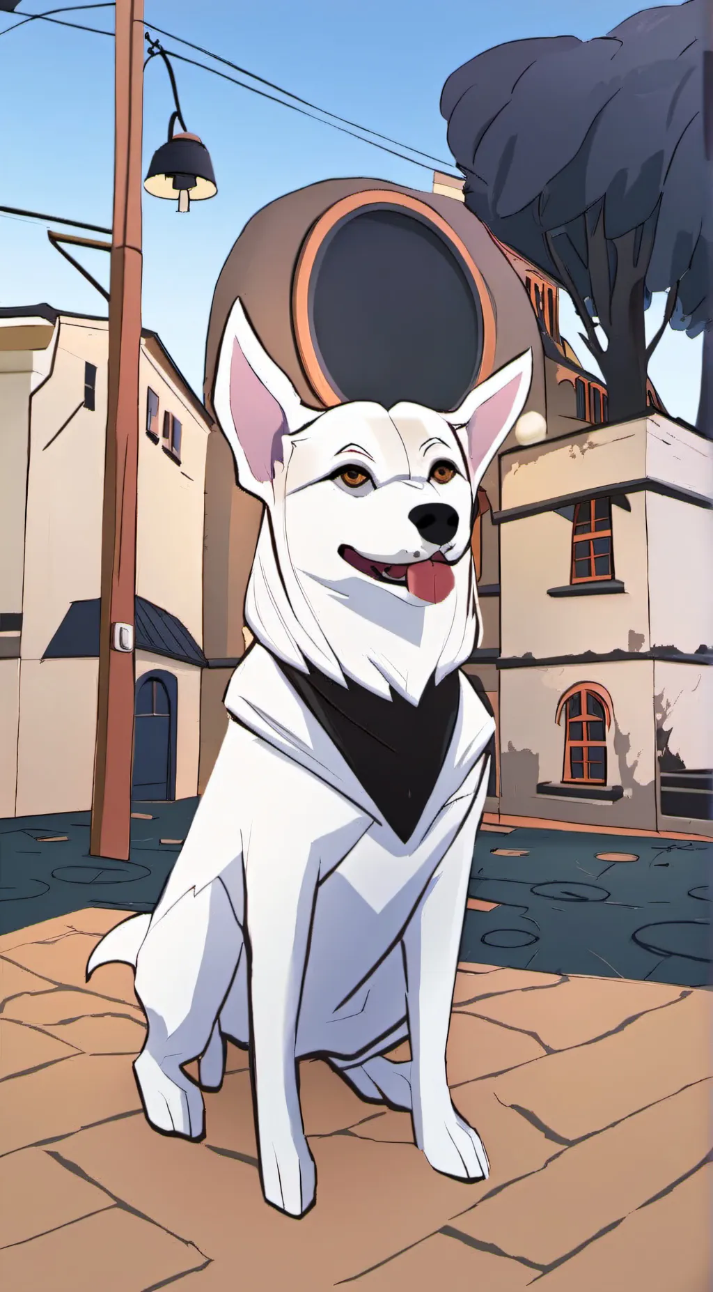 ai character: Sitka background