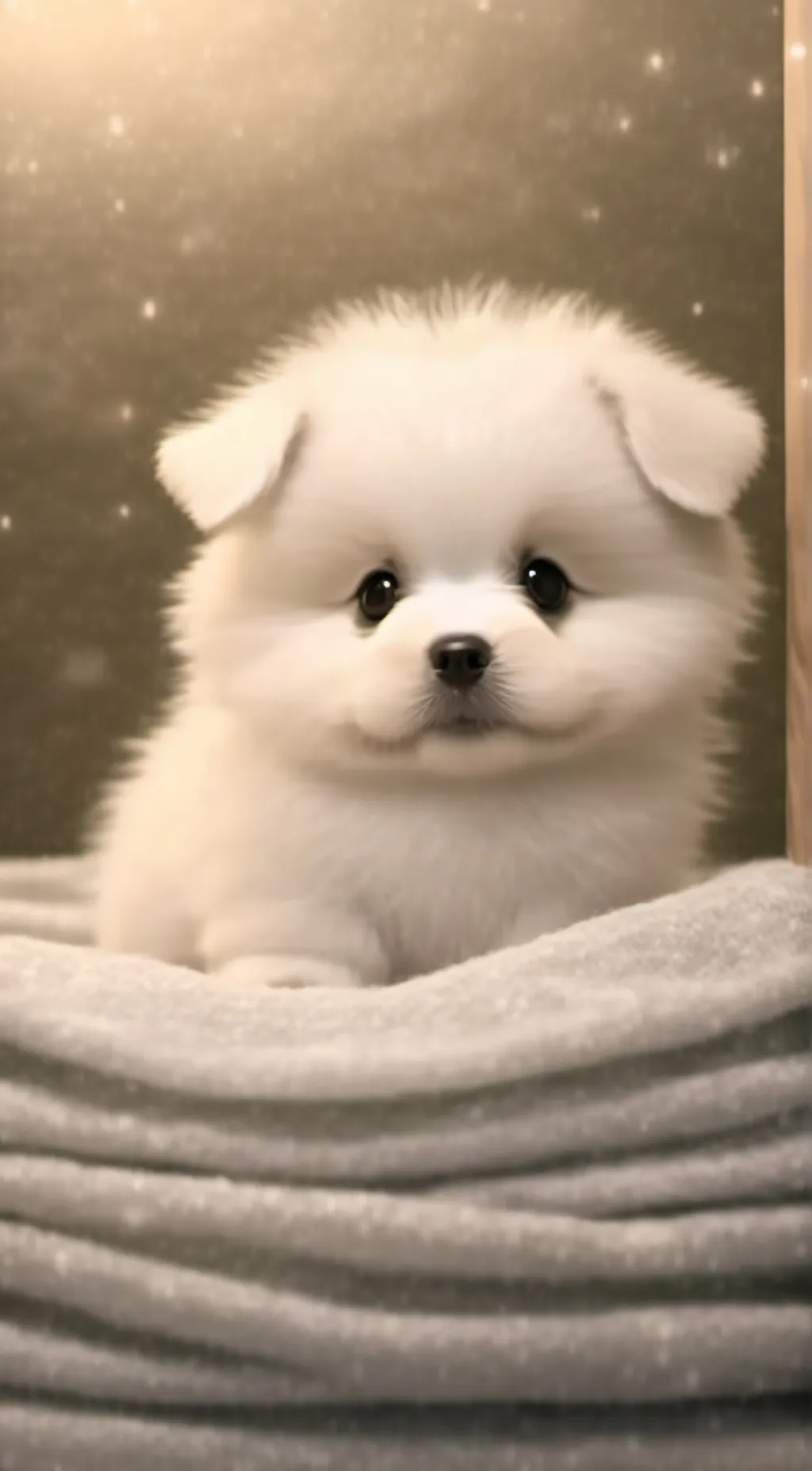 ai character: snowball background