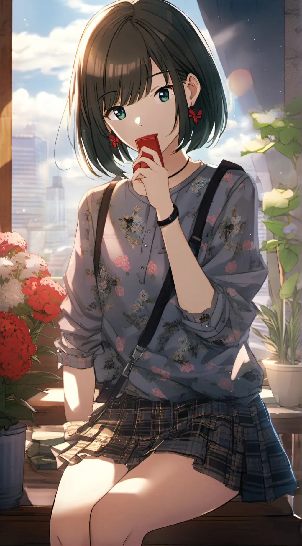 ai character: April background