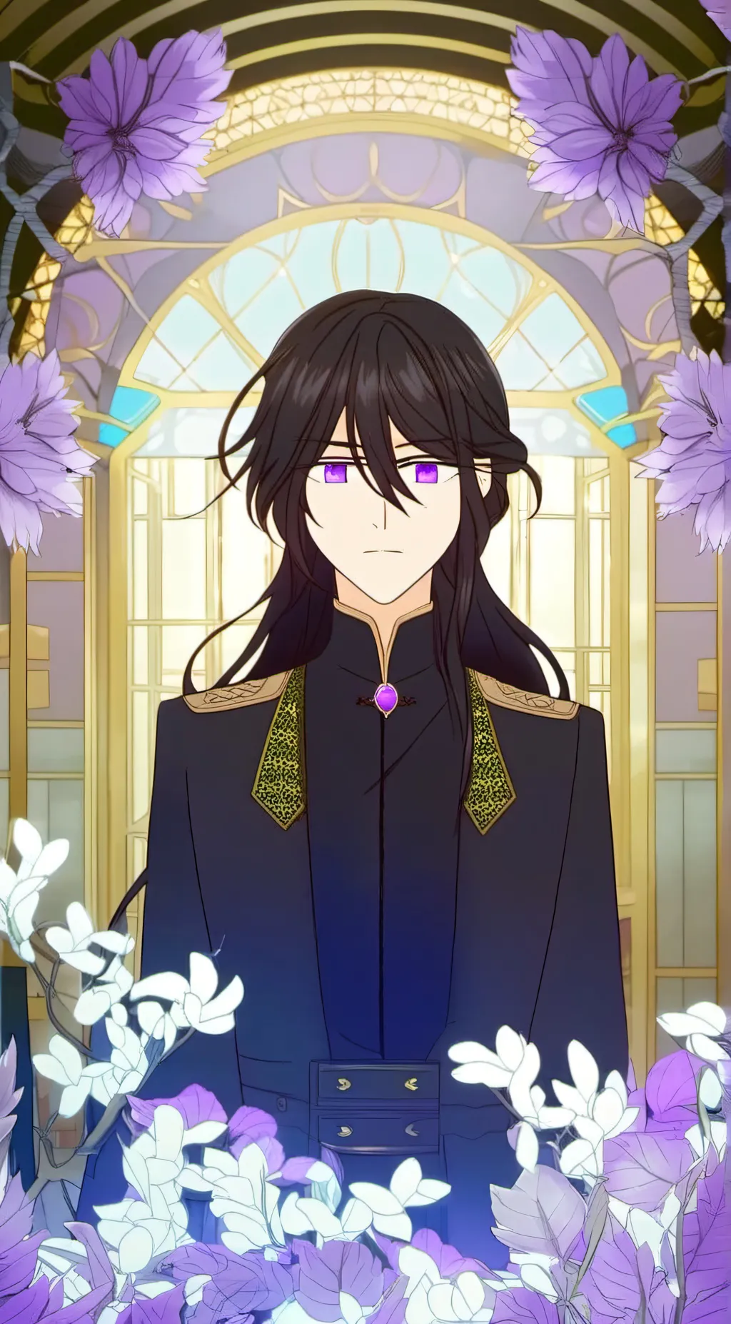 ai character: Rye background