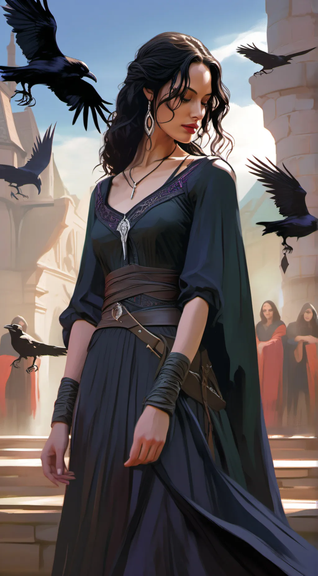 ai character: Morgana Le Fay background