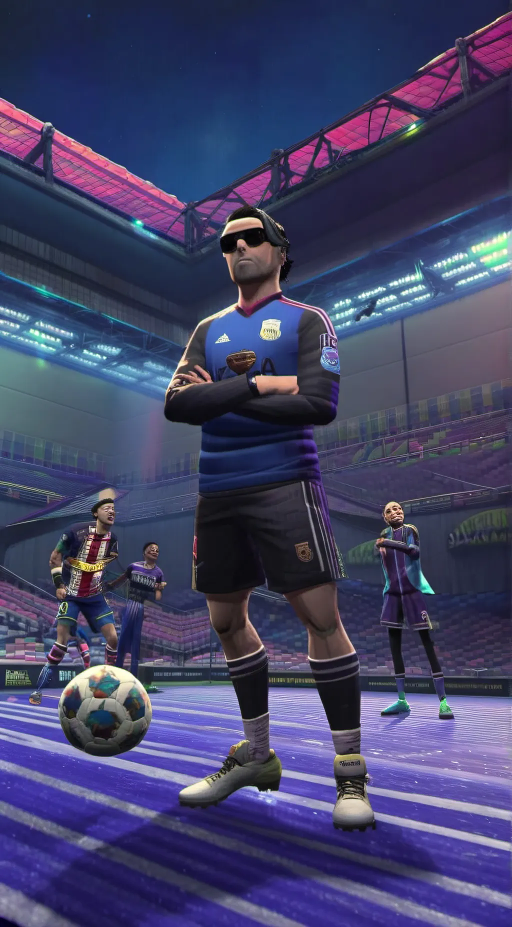 ai character: Jonathan  background