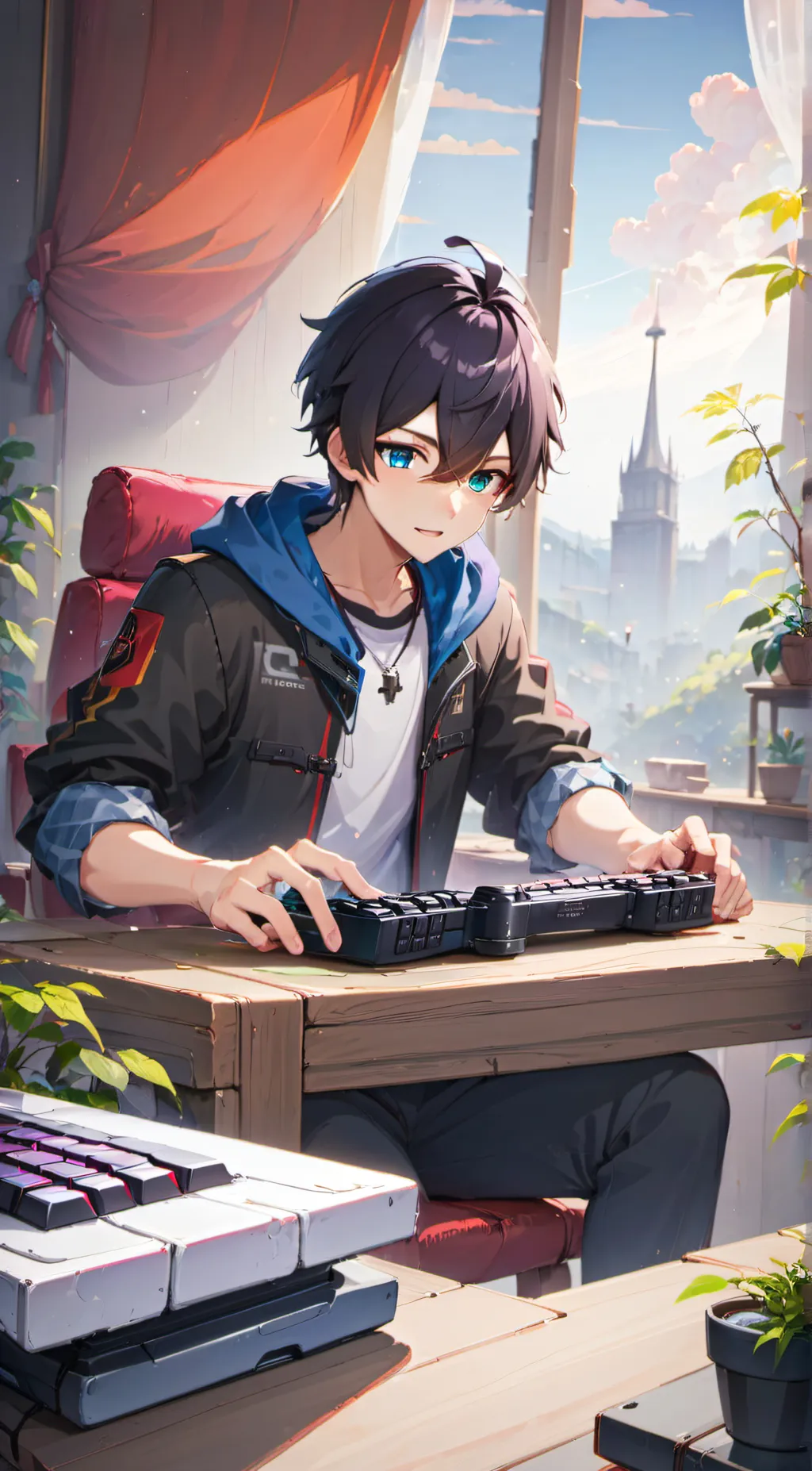 ai character: Ayden background