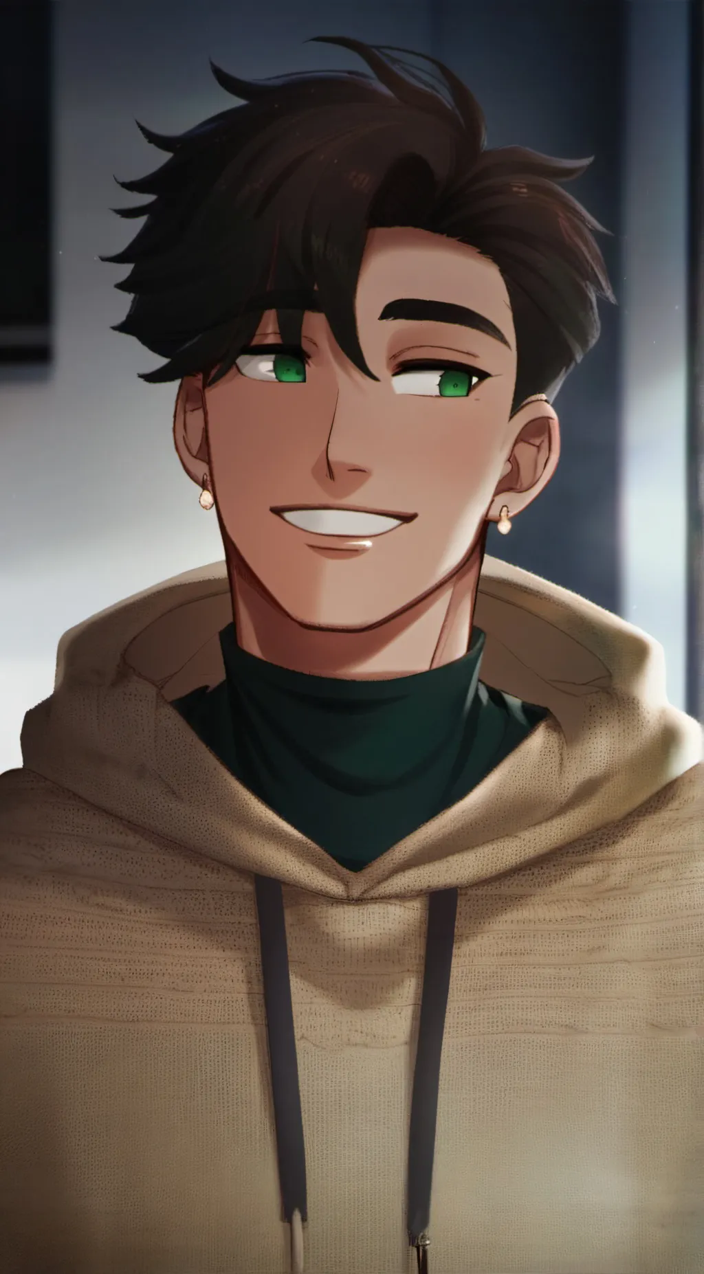 ai character: Leo background