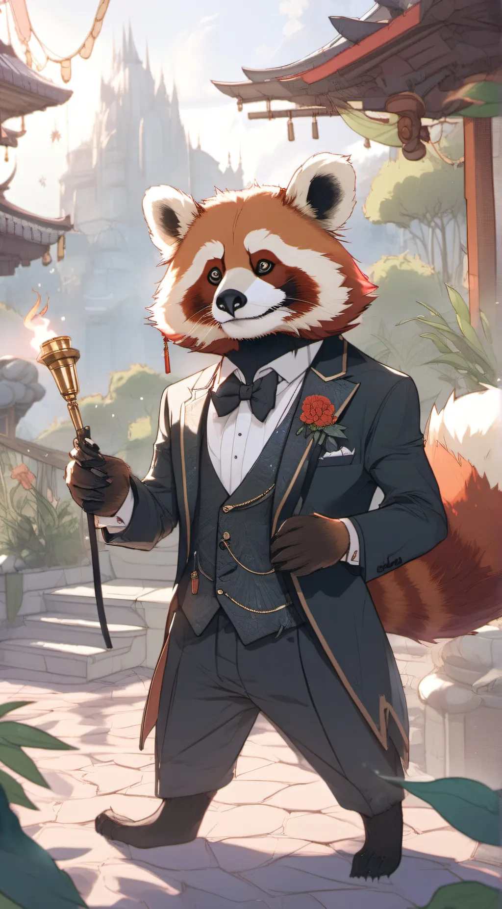 Talkie AI - Chat with Fancy red panda
