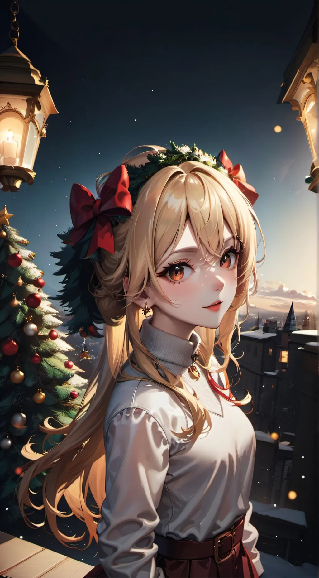ai character: holly background