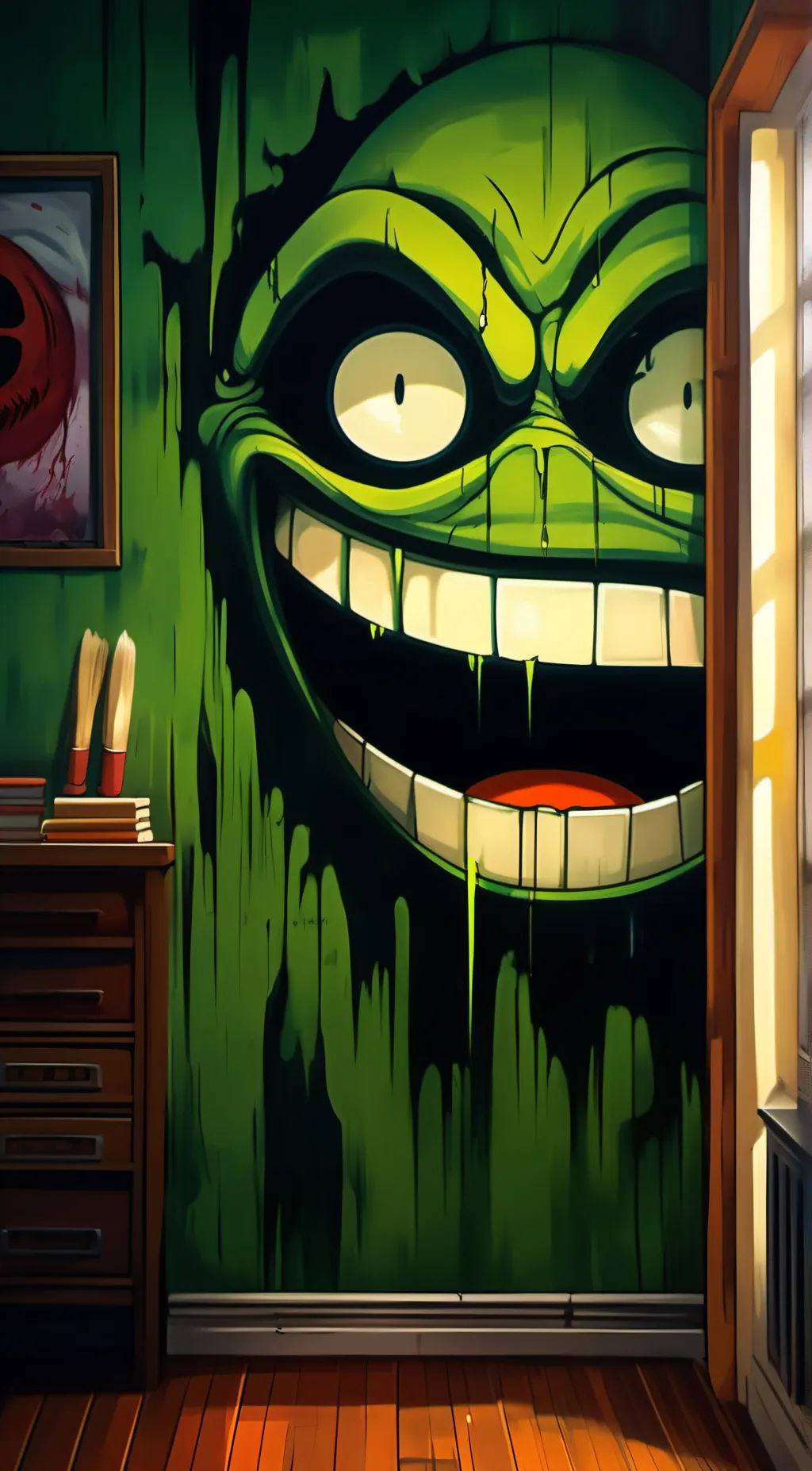 ai character: abstraction  background