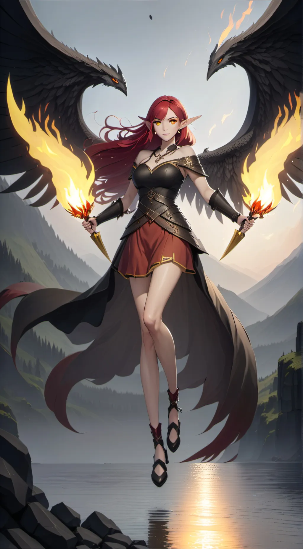 ai character: kuvira background