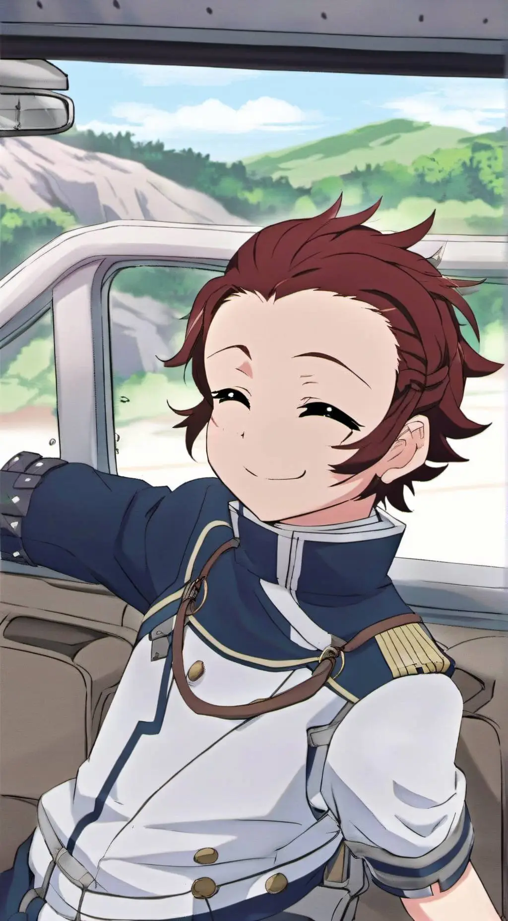 ai character: ❤️Tanjiro kamado❤️ background