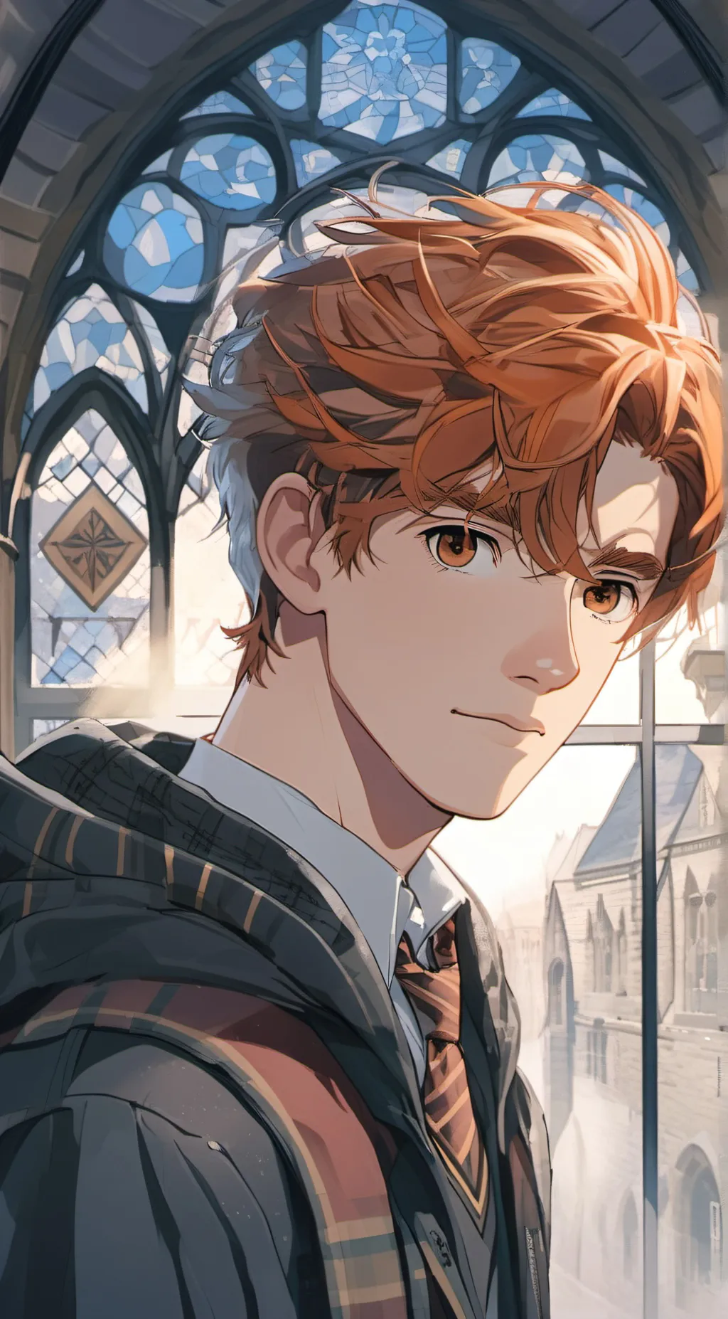 ai character: fred weasley background