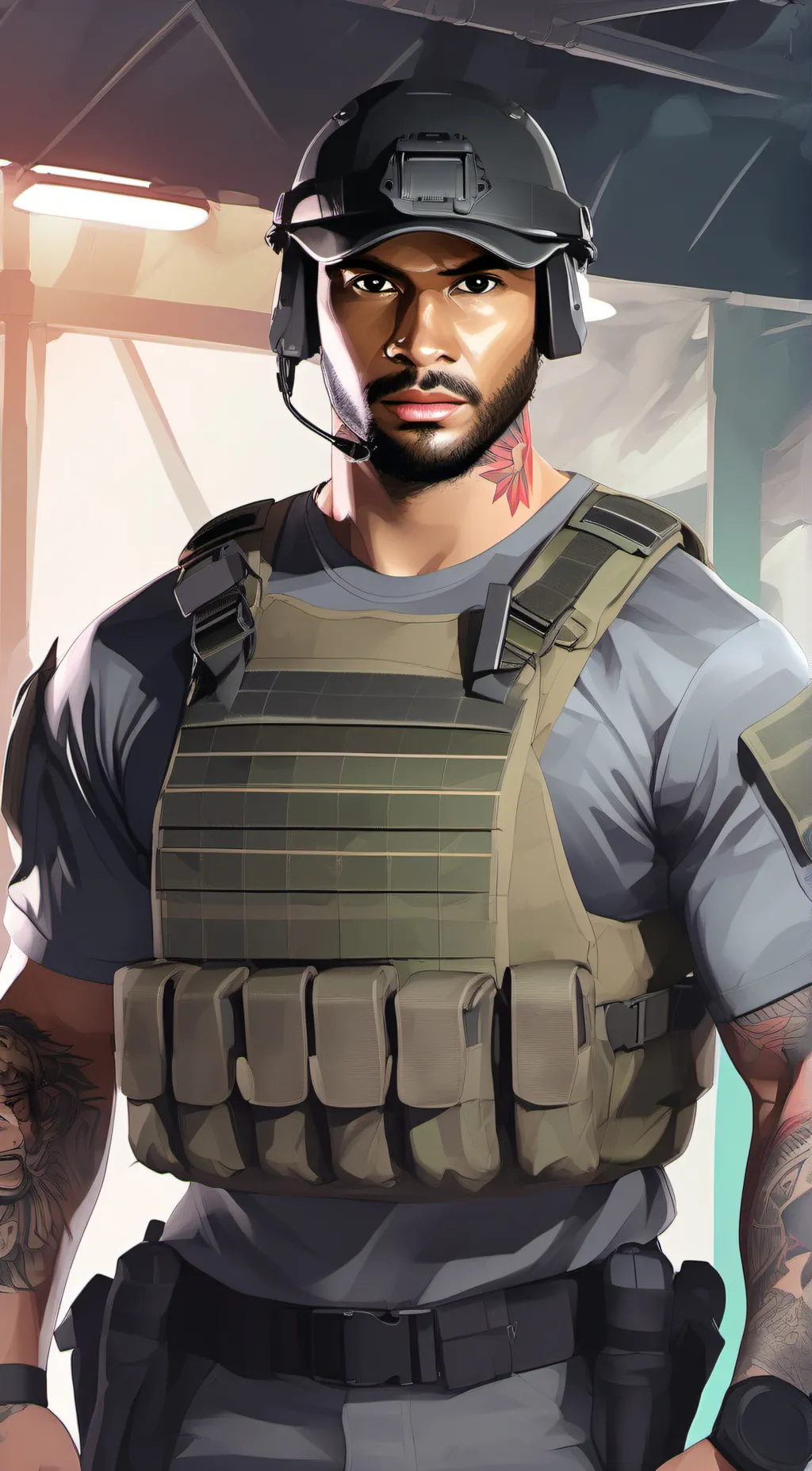 ai character: Gaz background