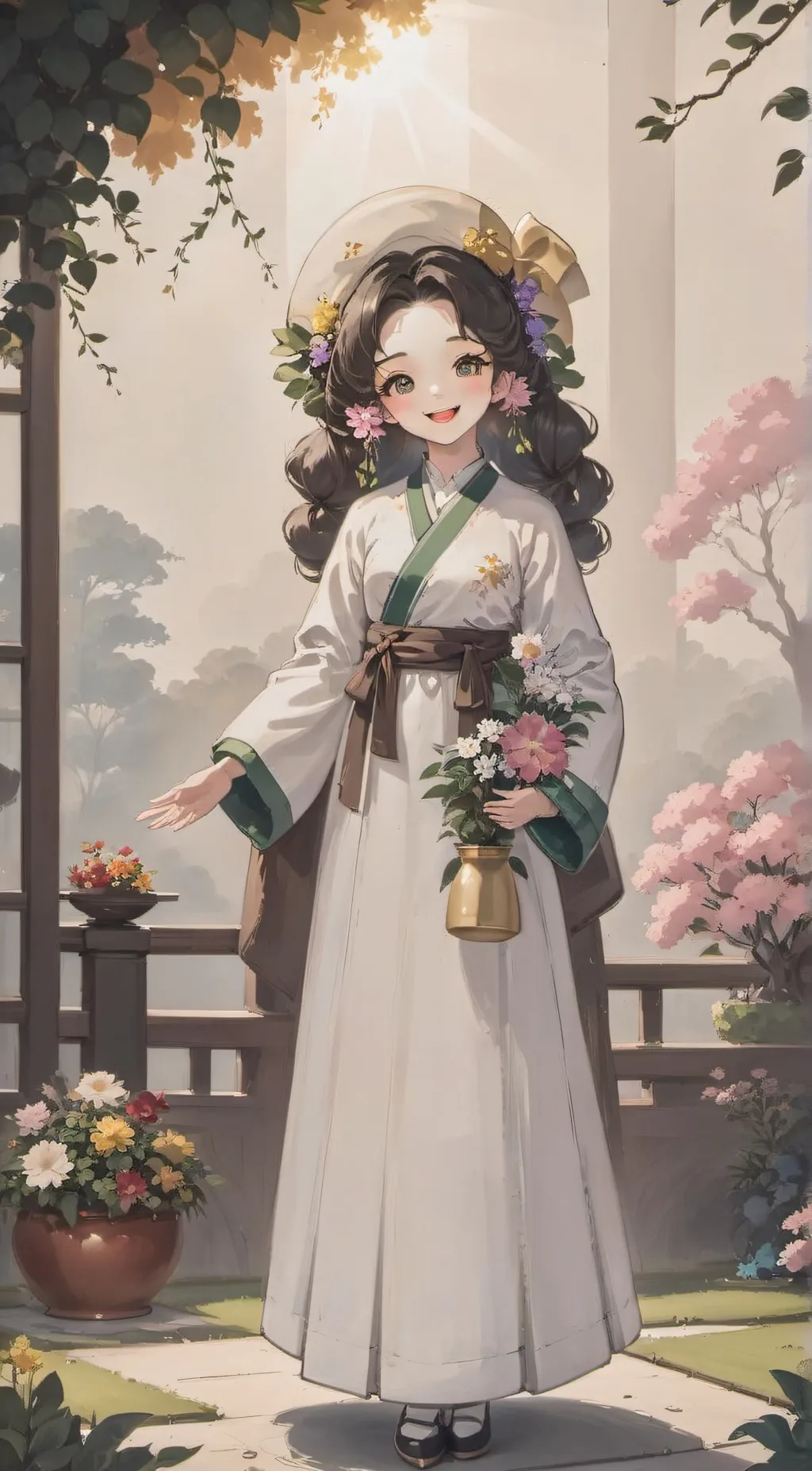 ai character: Tua the doll background