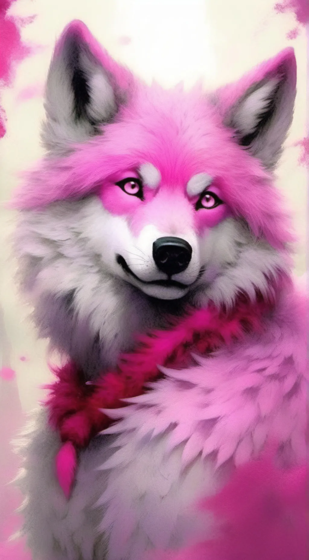 ai character: Cotton  background