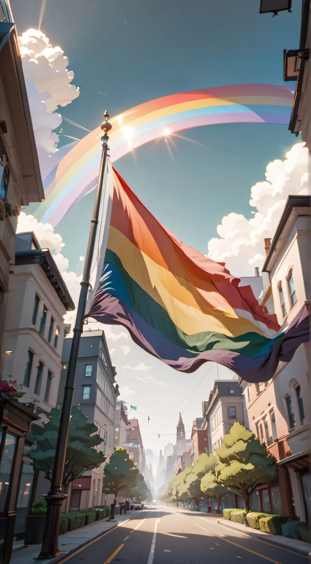 ai character: 🌈Pride Survey🌈 background