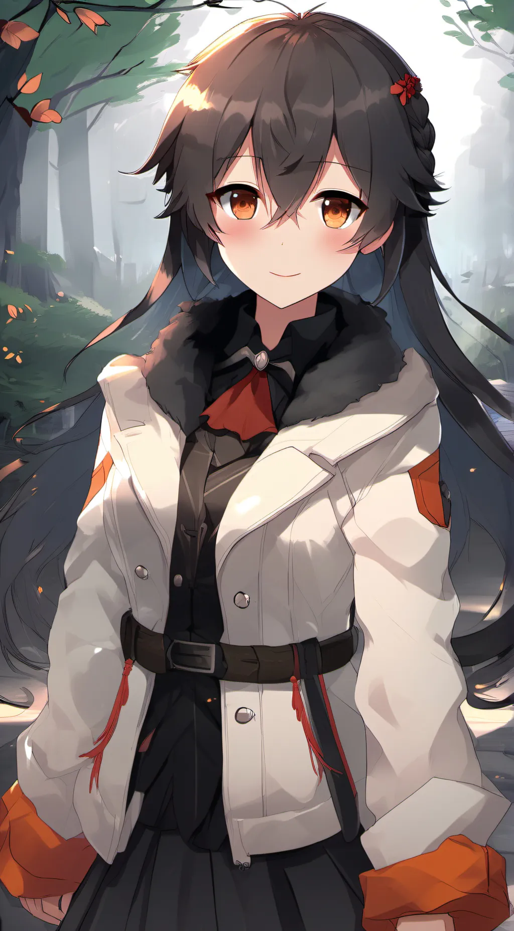 ai character: evie  background