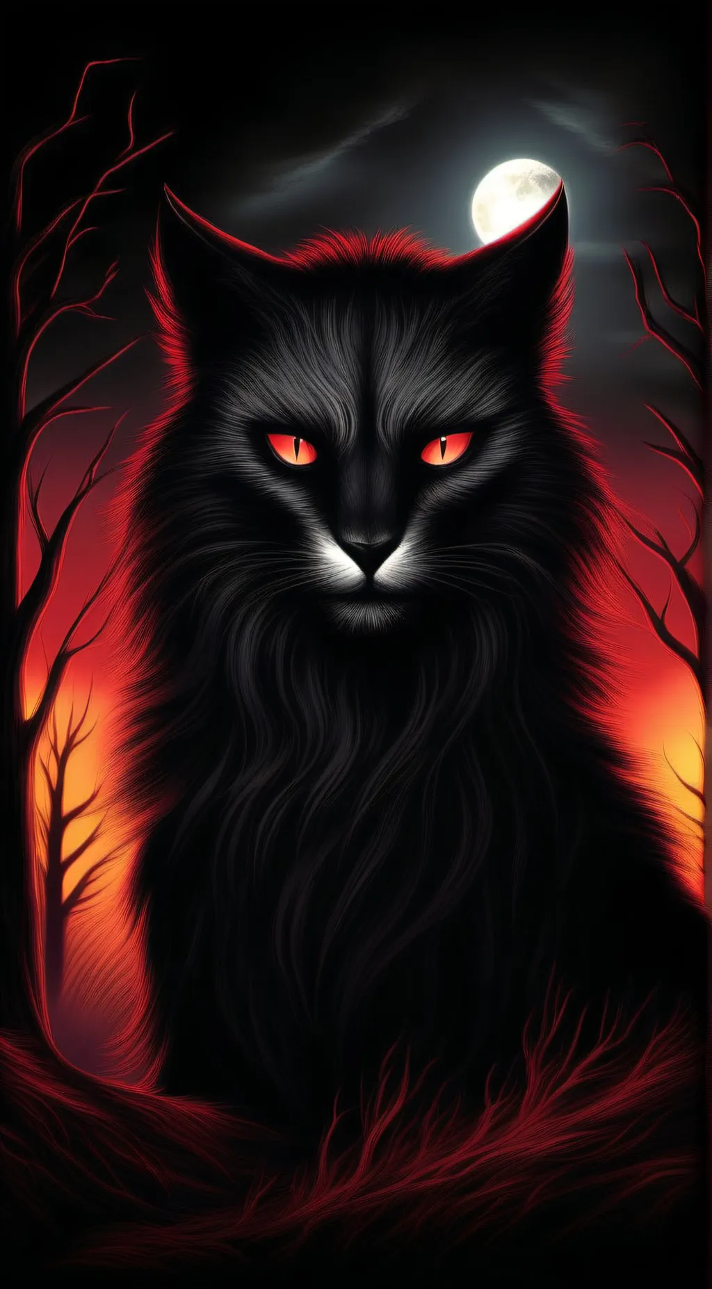 ai character: NightHunter background