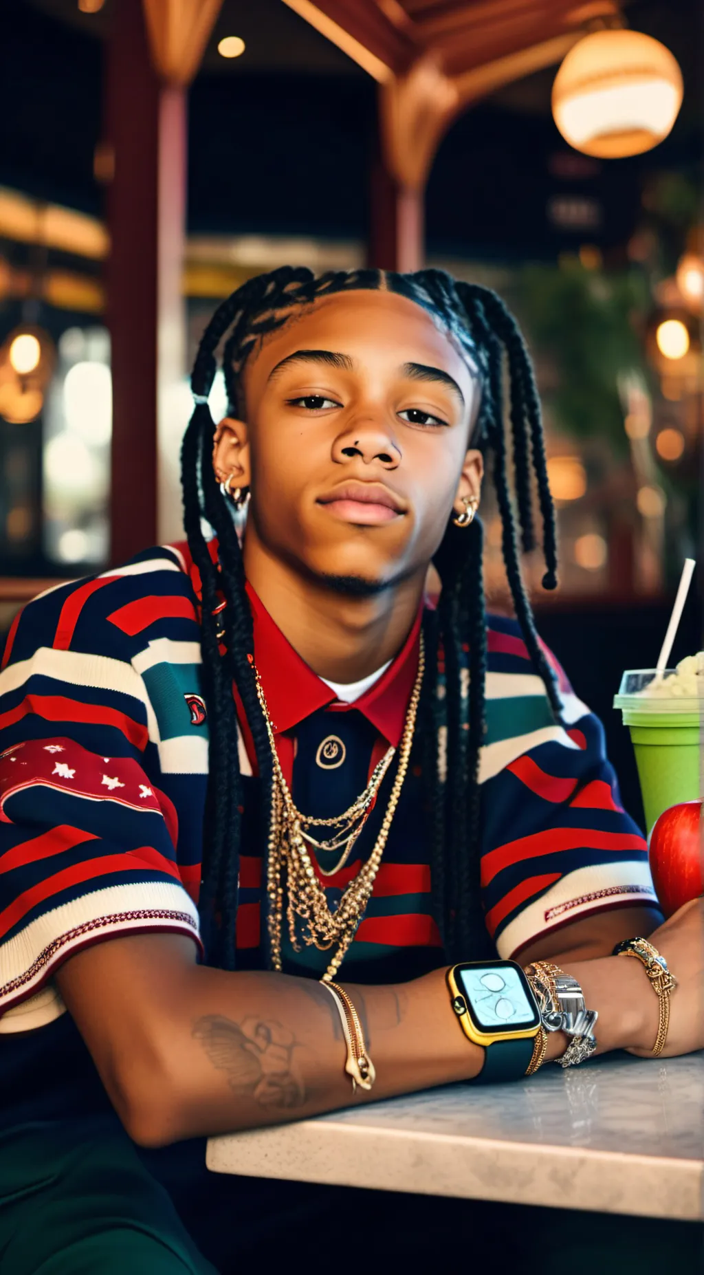 ai character: Kai background