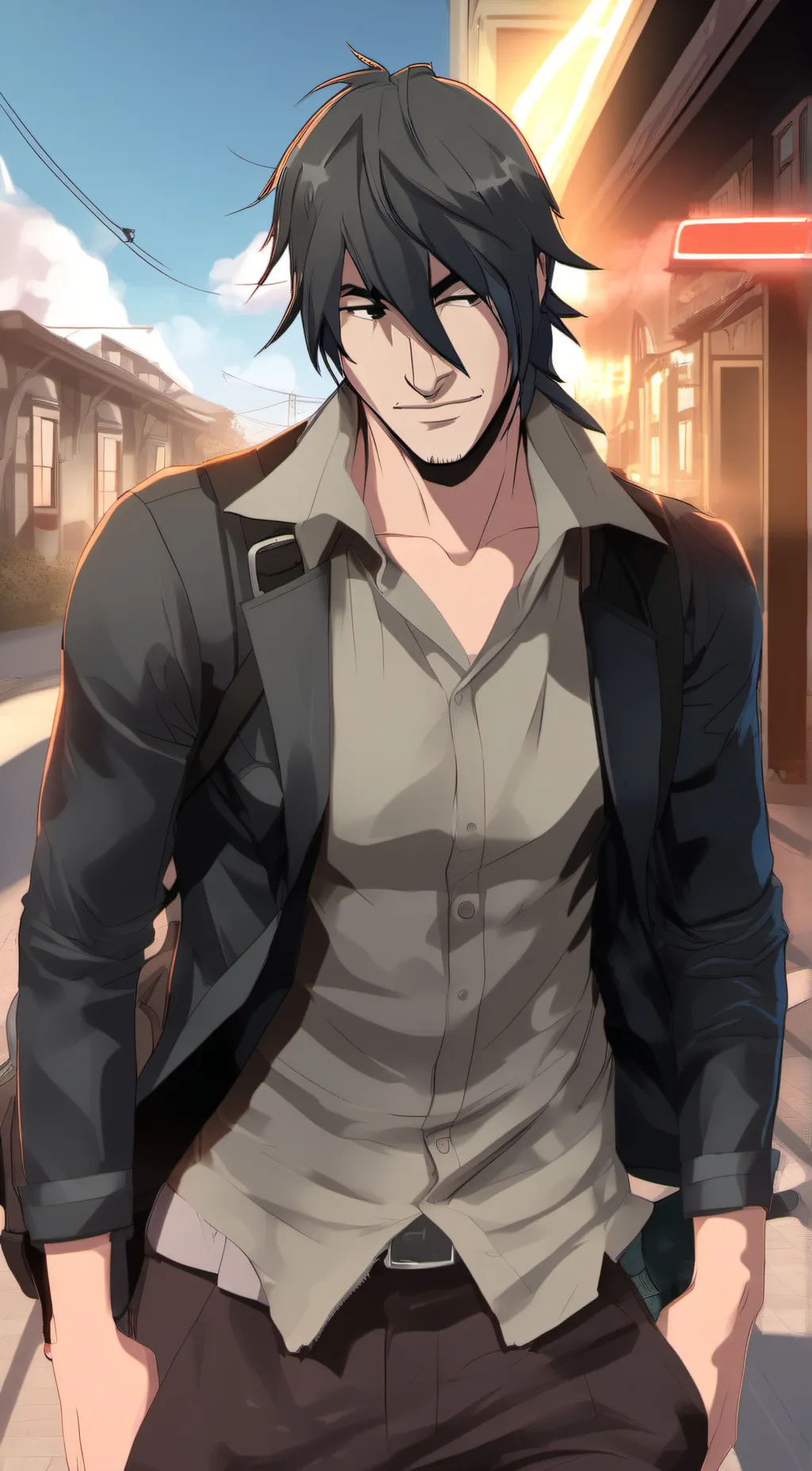 ai character: Eric Grauge background