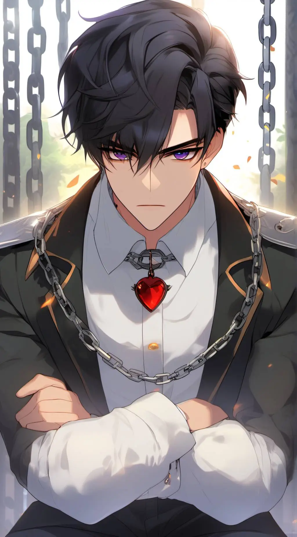 ai character: Alexander  background