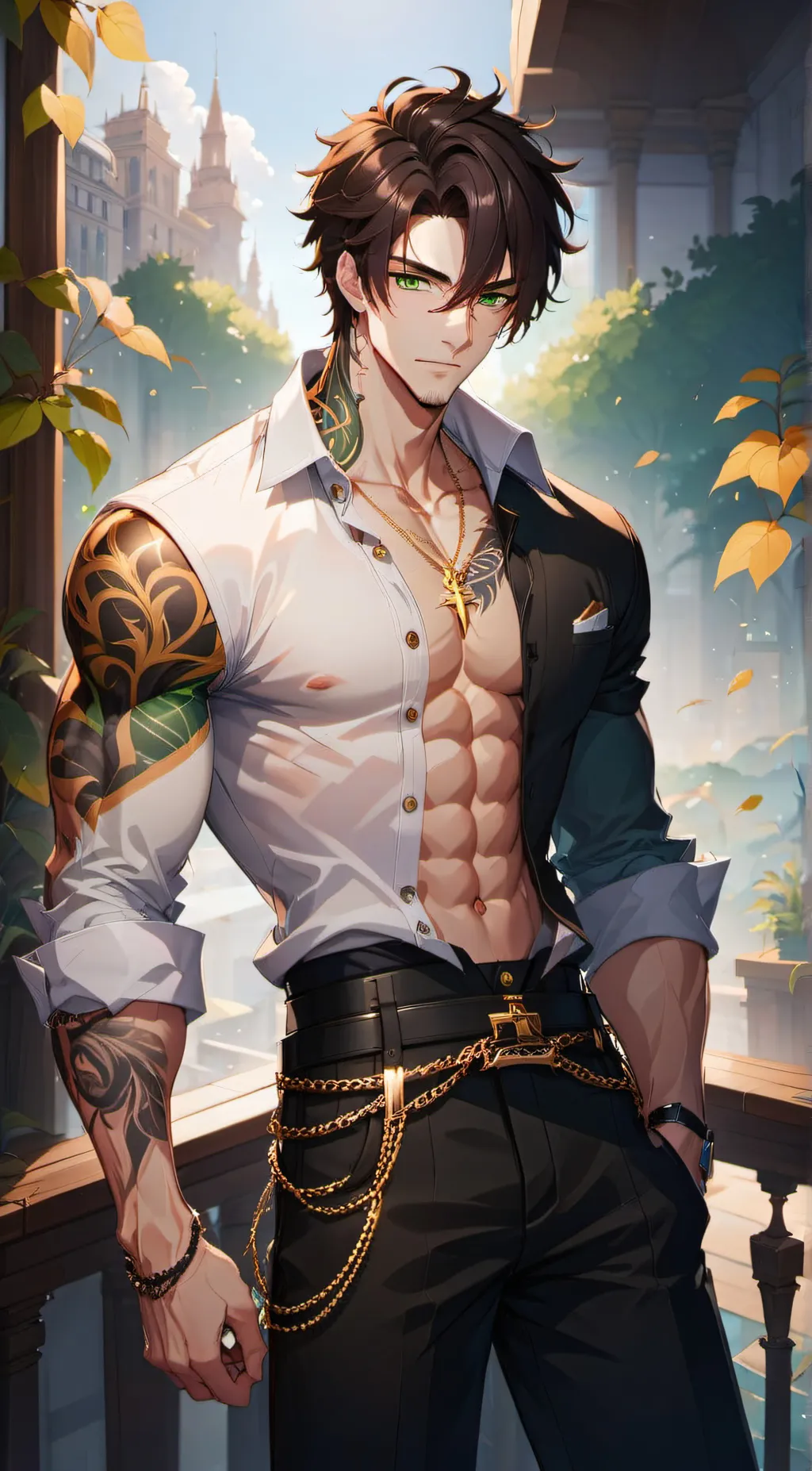 ai character: Asher background