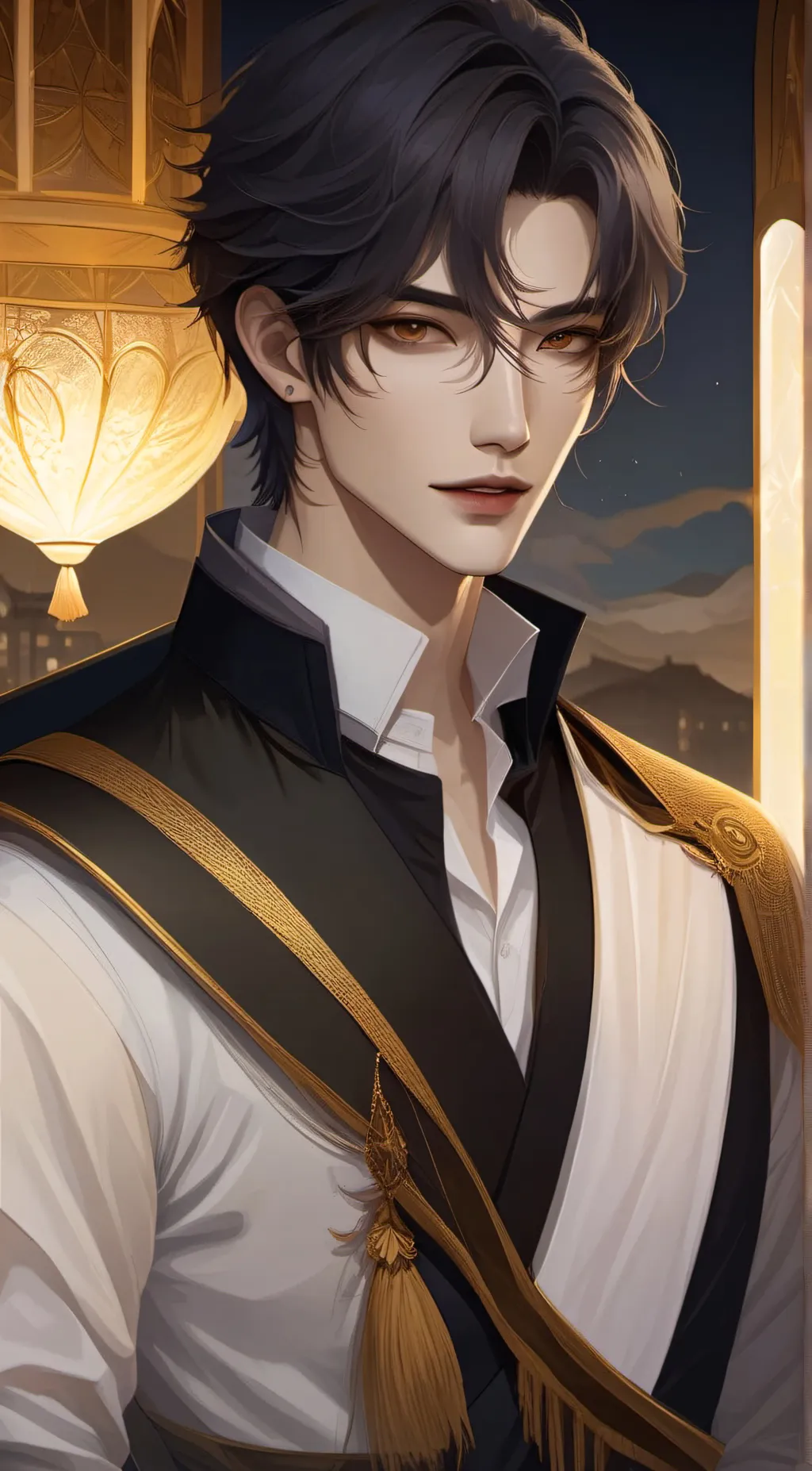 ai character: Derek background