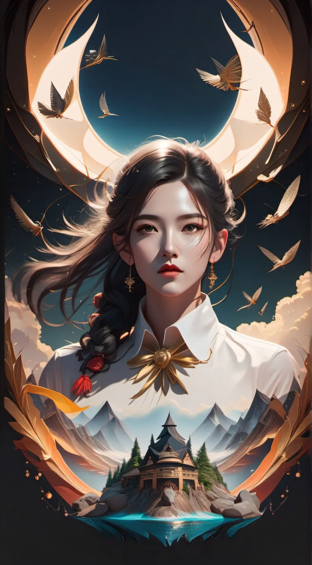 ai character: natalie background