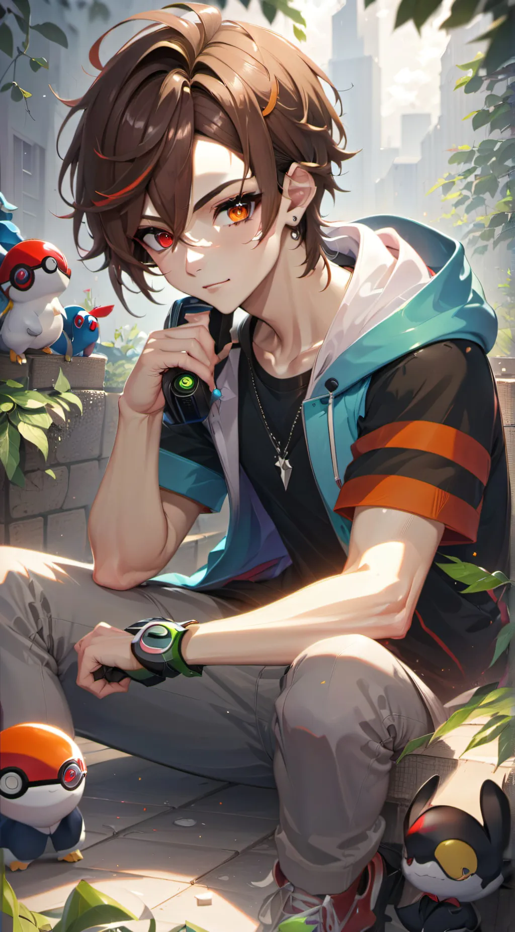 ai character: Miles background