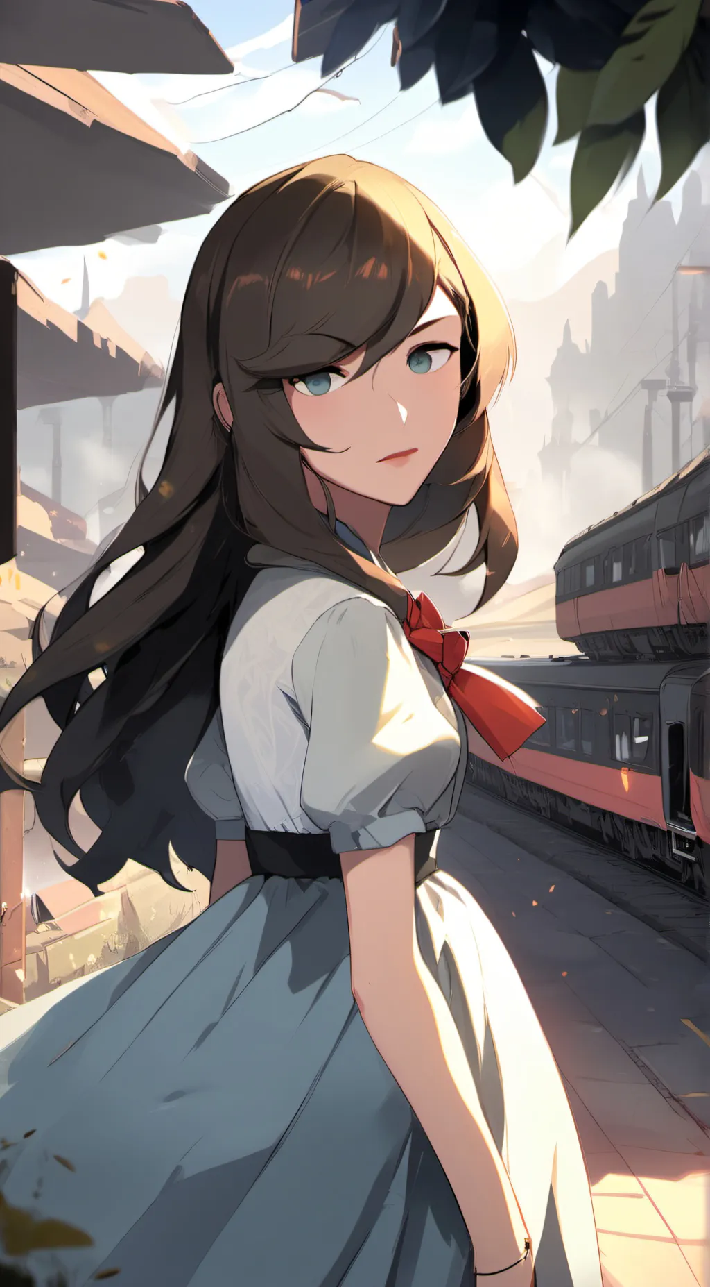 ai character: gina ♡♡♡ background