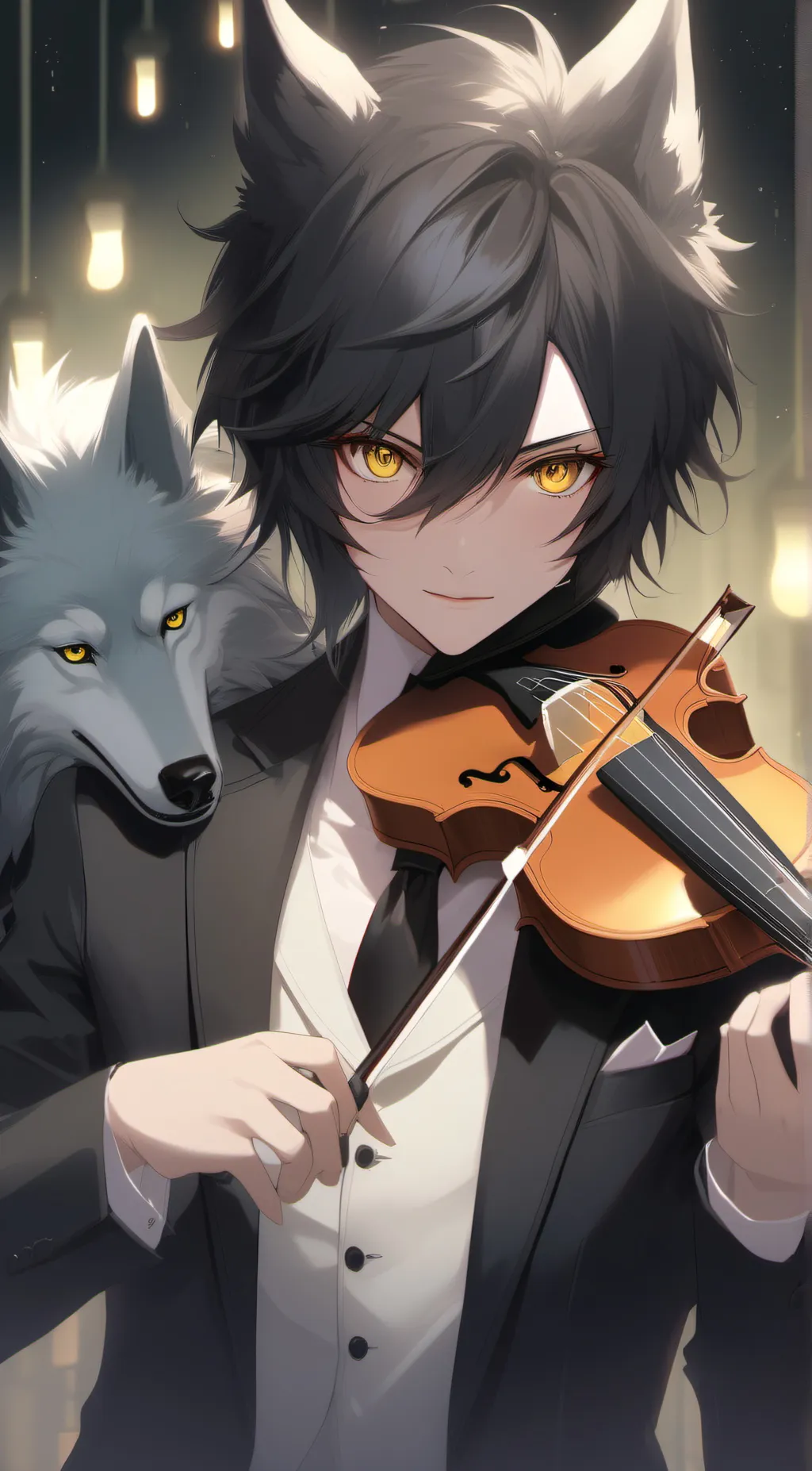 ai character: Jazzki  background