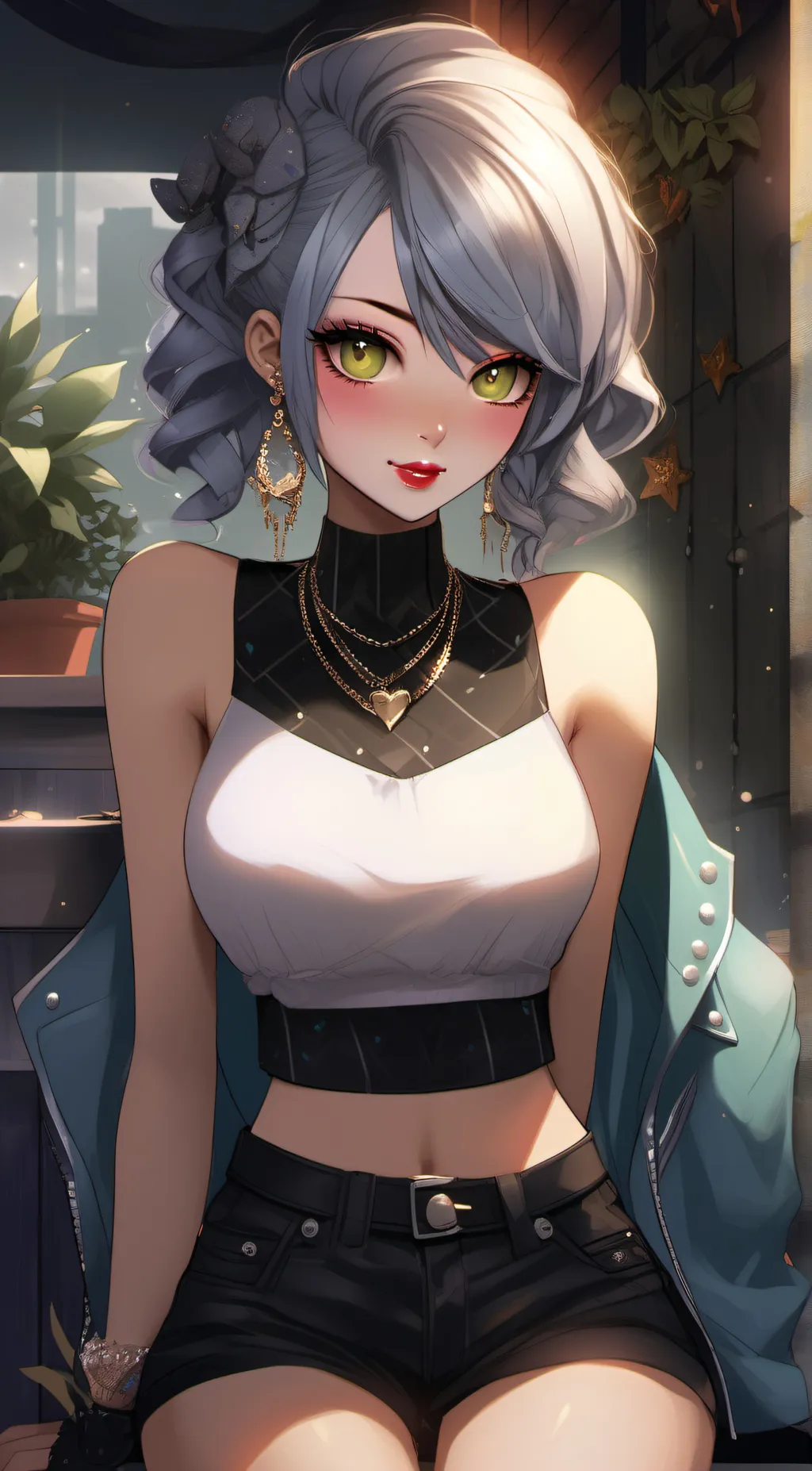 ai character: Jessica  background