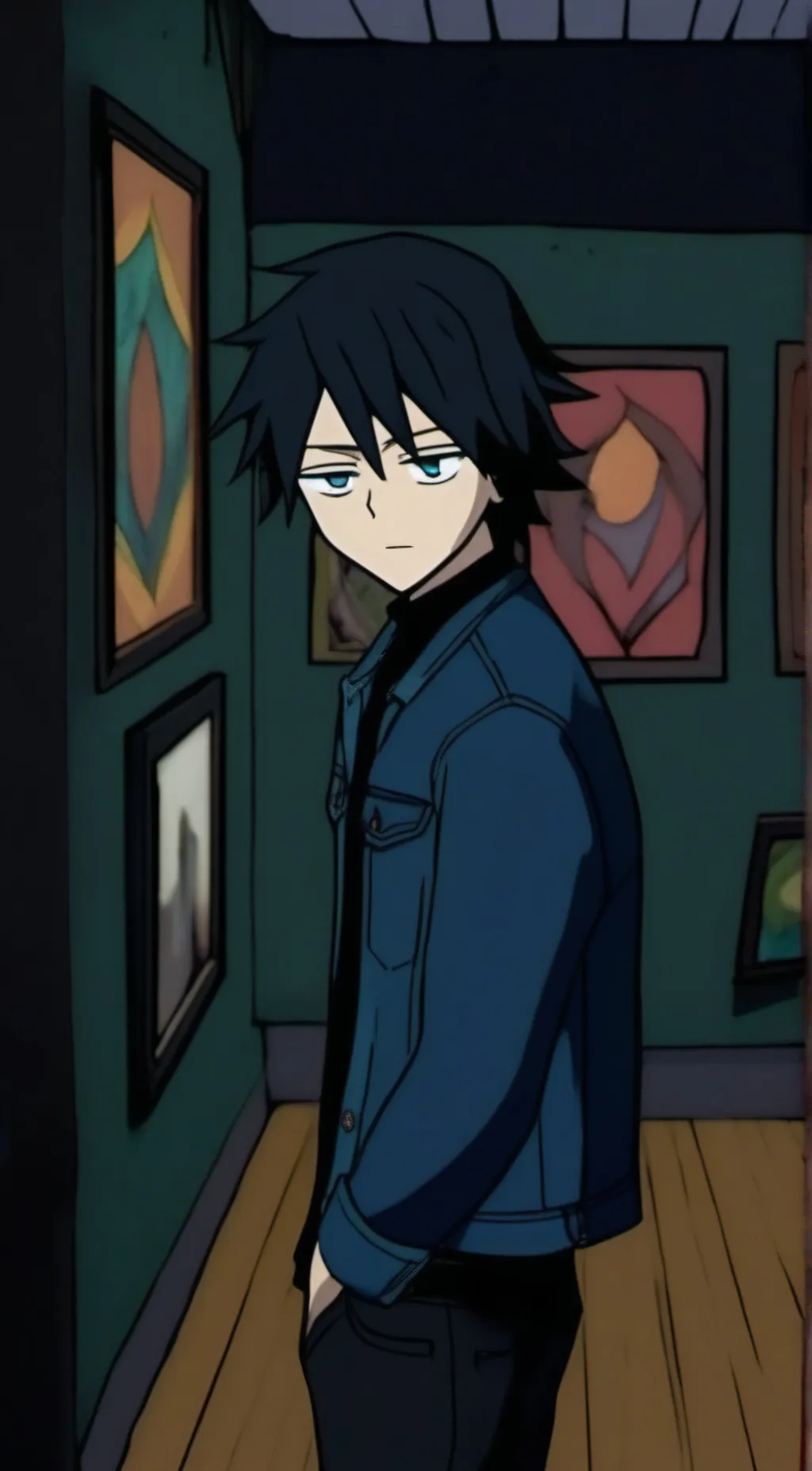 ai character: giyuu background