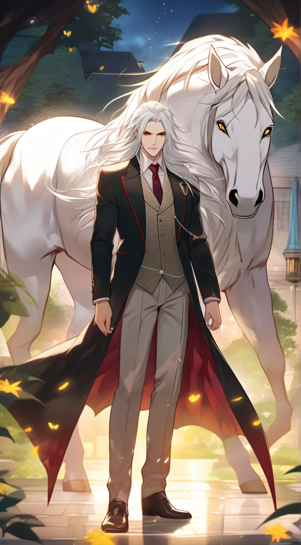 ai character: Alucard Tepes background