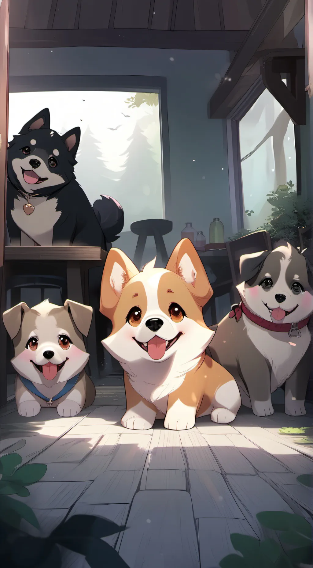 ai character: loo loo background