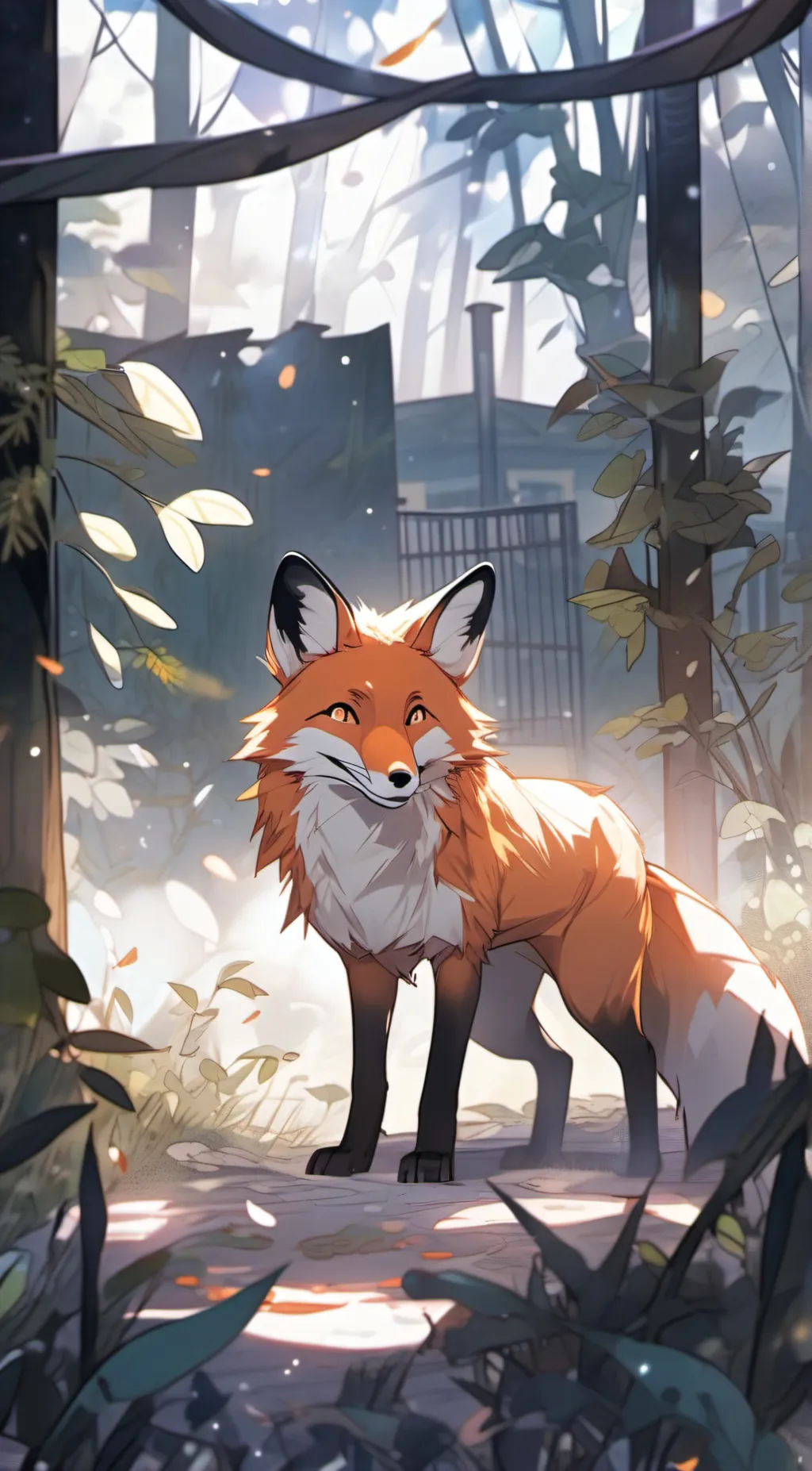 ai character: bunny background