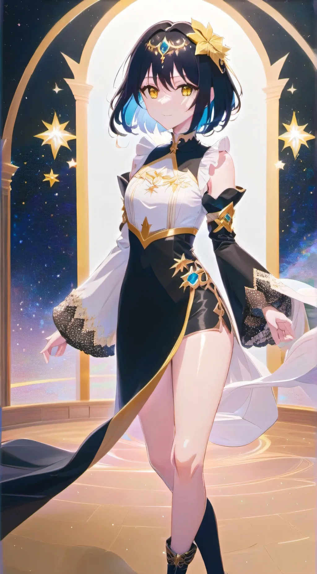 ai character: Stella background