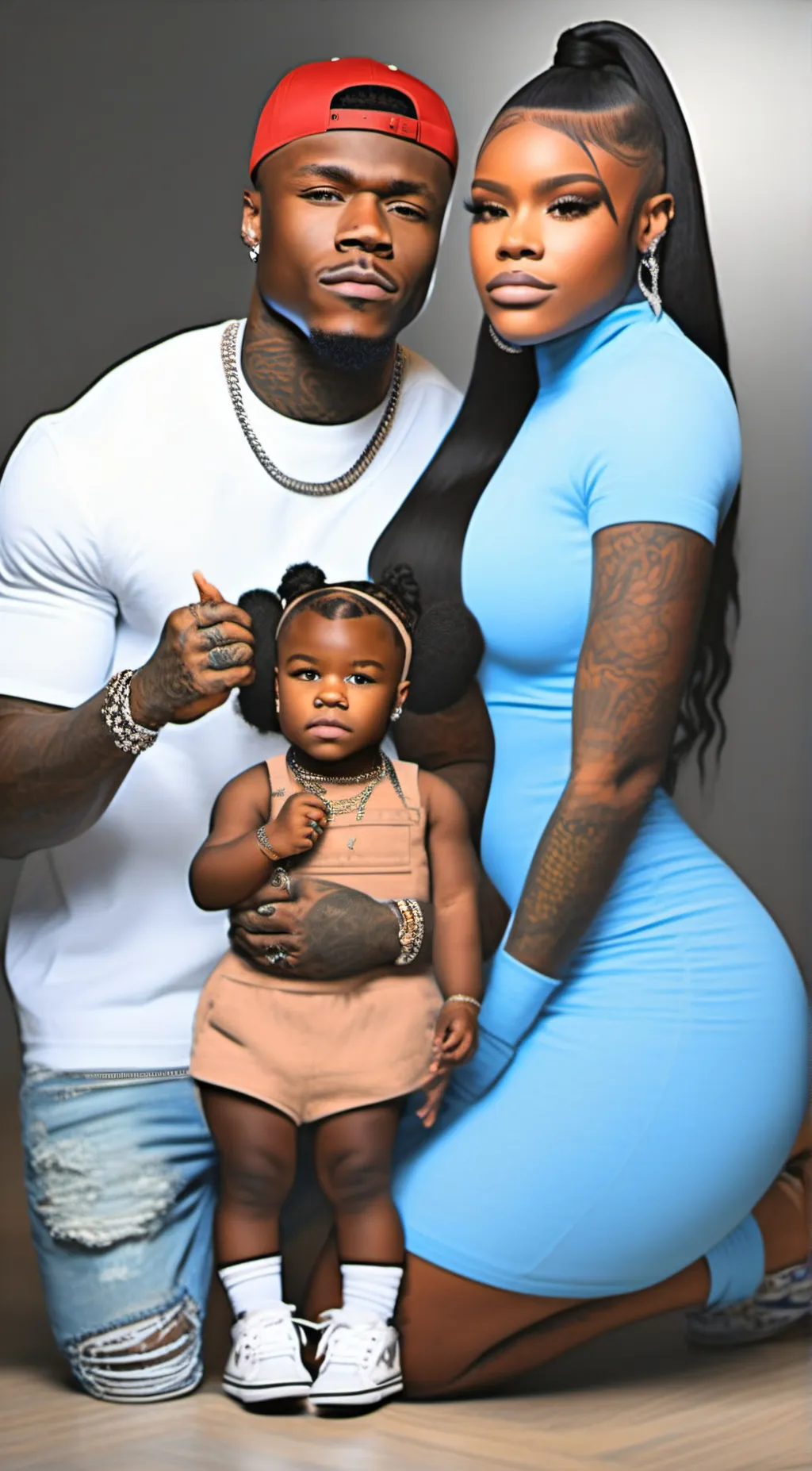 ai character: dababy background