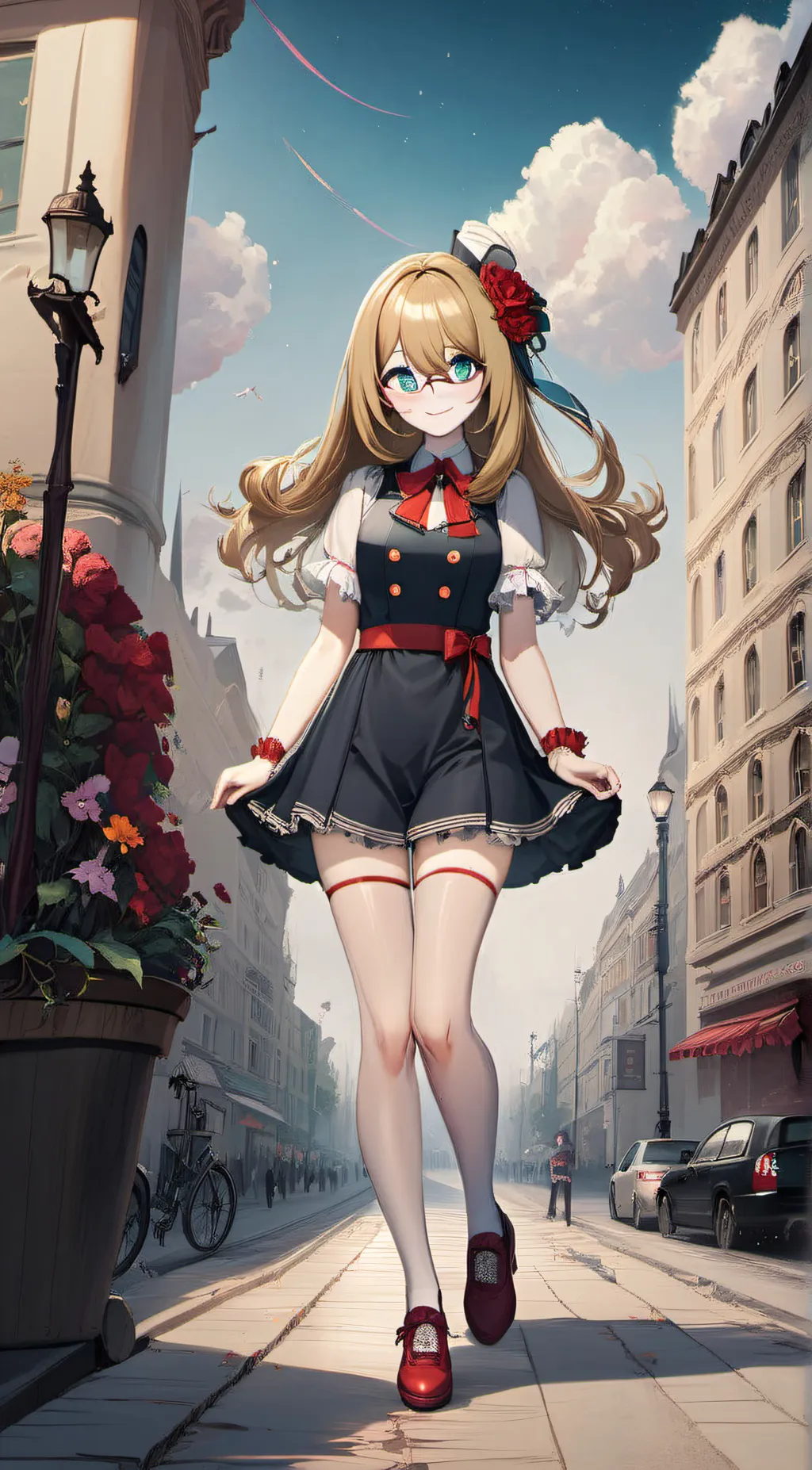 ai character: Lillie  background